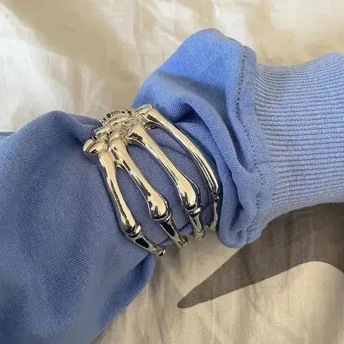 Other Niche Punk Dark Skull Ghost Claw Bracelet Size ONE SIZE - 3 Thumbnail