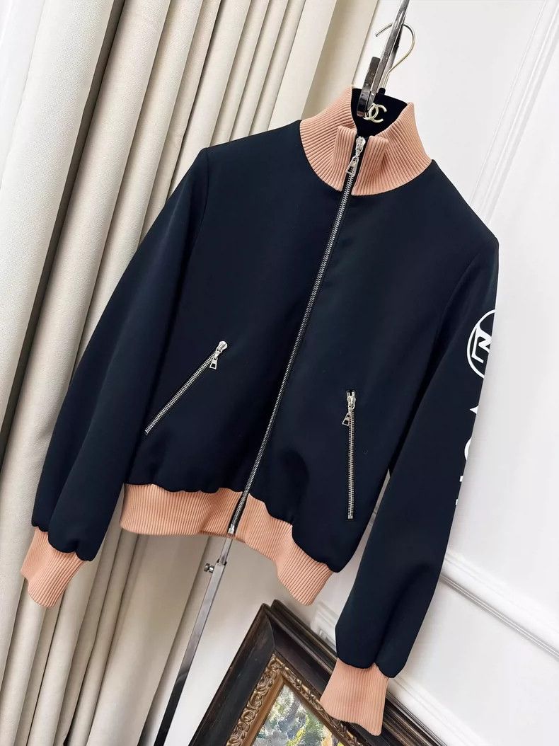 Louis Vuitton LOUIS VUITTON Black khaki monogrammed zip jacket 2504-Nexta Size XS / US 0-2 / IT 36-38 - 1 Thumbnail