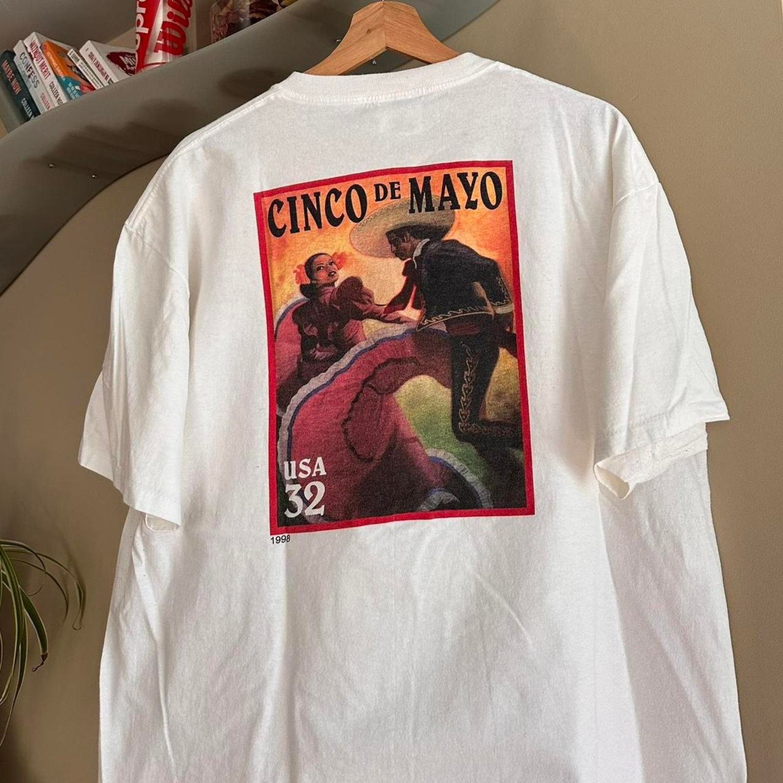 Vintage Vintage 1998 Cinco de Mayo USPS Shirt Size US XL / EU 56 / 4 - 2 Thumbnail