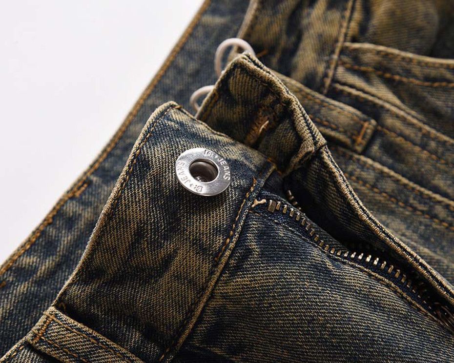 Designer × Jean × Vintage Patchwork Loose Baggy Jeans Size US 30 / EU 46 - 4 Thumbnail