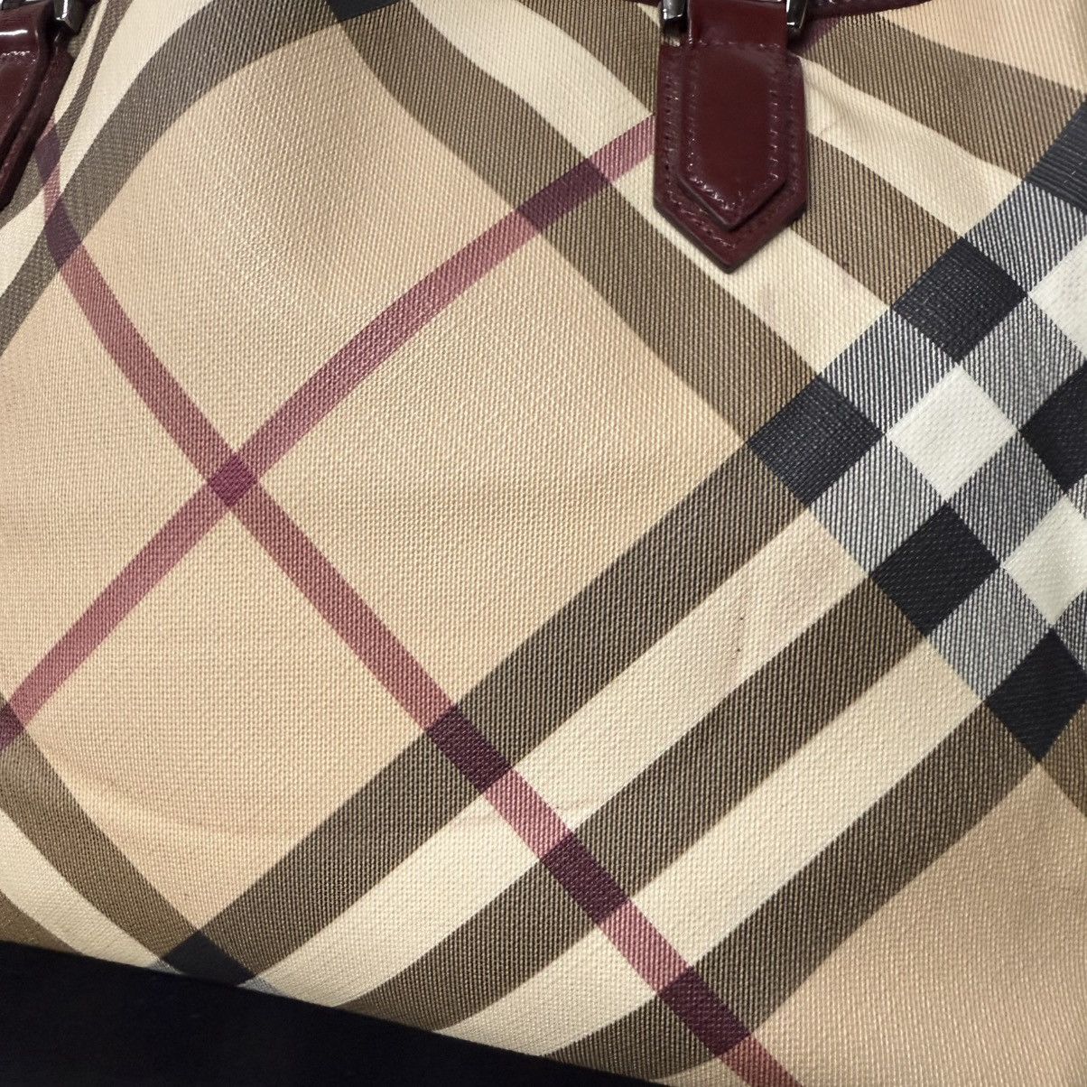 Burberry Vintage Burberry Nova Check Top Handle Bag Size ONE SIZE - 3 Thumbnail