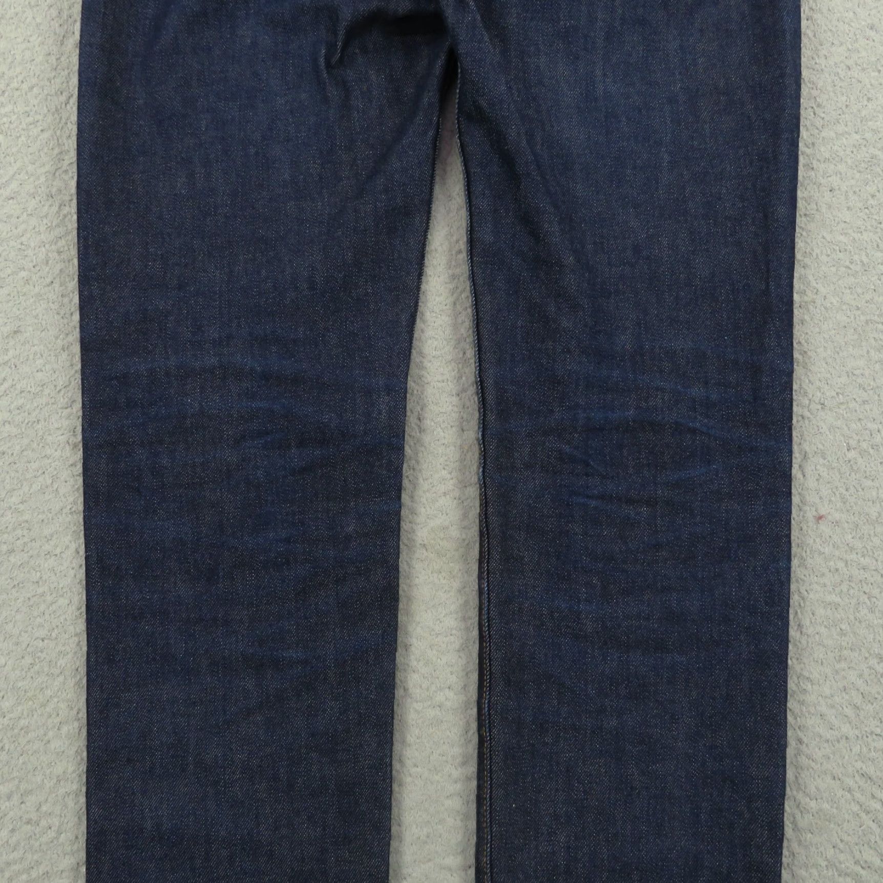 Denime APC Jeans Mens 31 Petit Standard Dark Raw Indigo Denim Blue Slim 32x32 5-Pocket Jeans Womens? Size US 31 - 3 Thumbnail