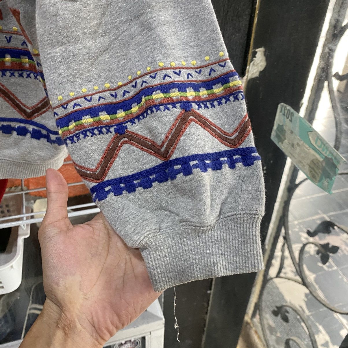 Hai Sporting Gear Hai Sporting Gear Issey Miyake Aztec Navajo Sweatshirt Size US M / EU 48-50 / 2 - 6 Thumbnail