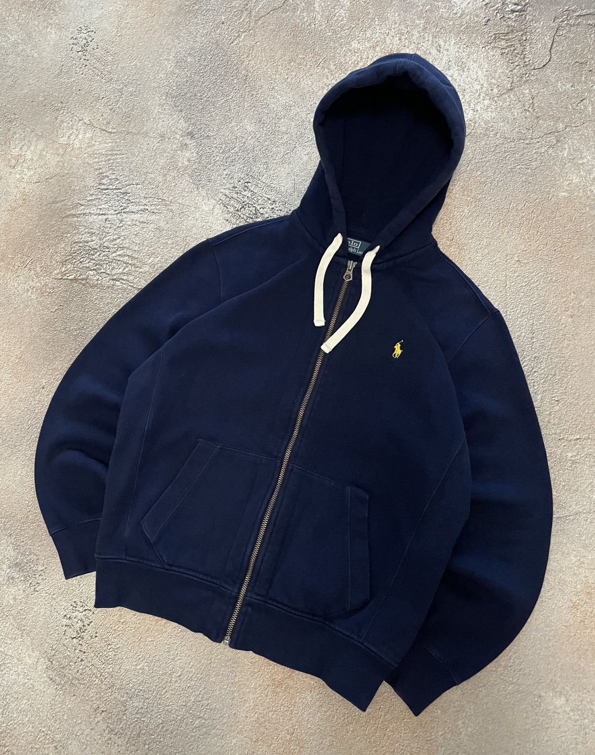 Polo Ralph Lauren Vintage Polo Ralph Lauren Heavy Cotton Full Zip Hoodie Size US M / EU 48-50 / 2 - 2 Thumbnail