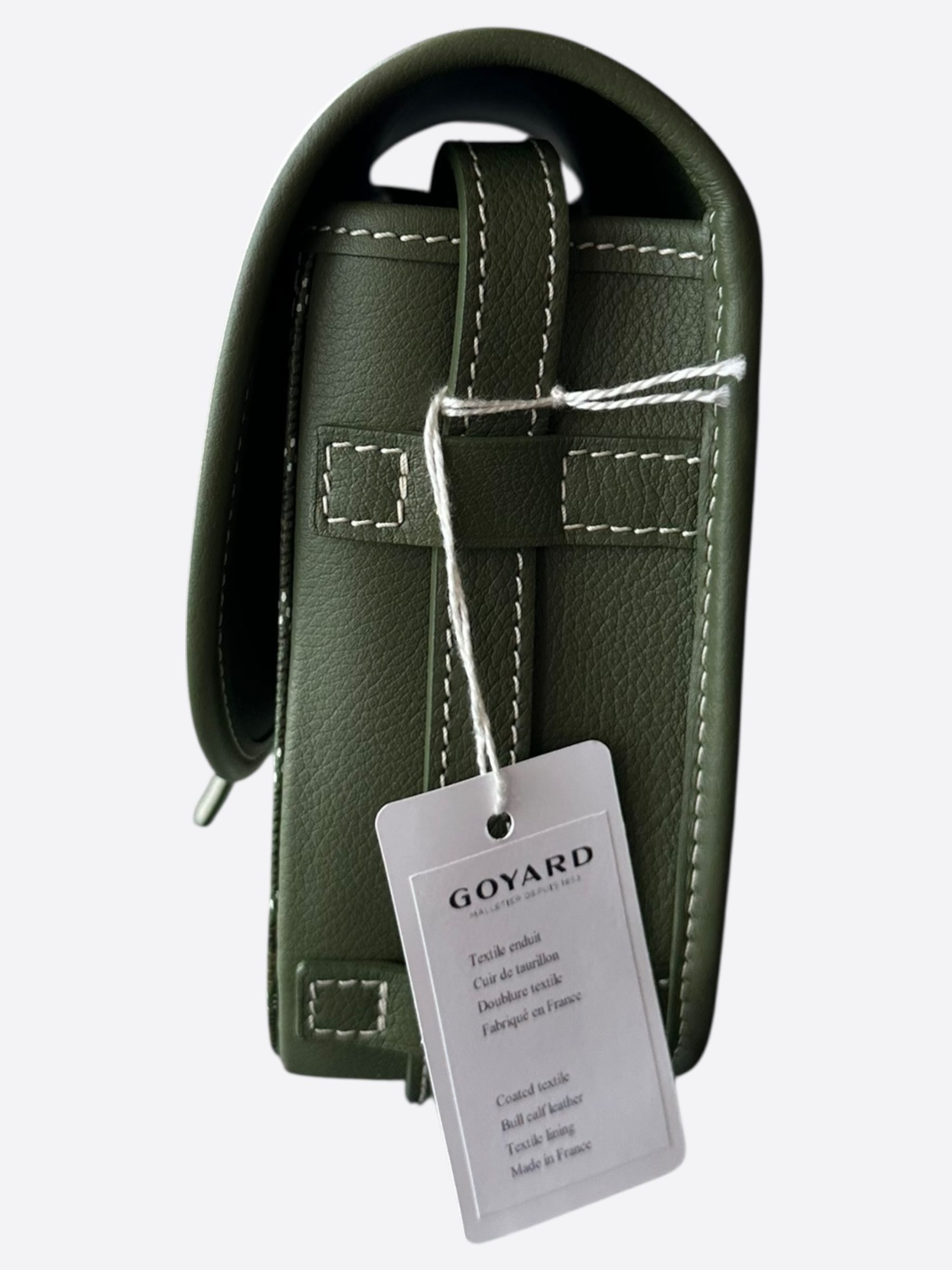 Goyard Goyard Khaki Belvedere Messenger Bag Size ONE SIZE - 4 Thumbnail