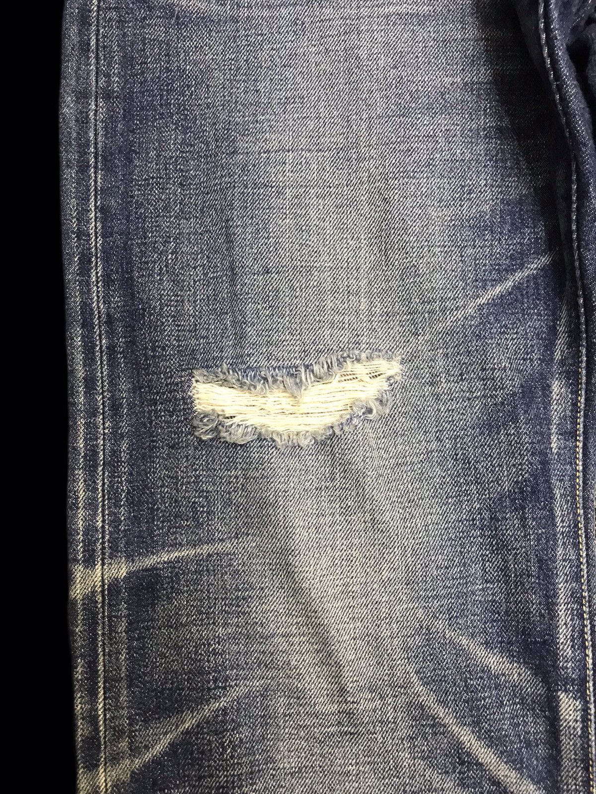 Other 💥BIKER DENIM💥CALEE RAW FADES DISTRESSED BILER DENIM F388 Size US 28 / EU 44 - 8 Thumbnail