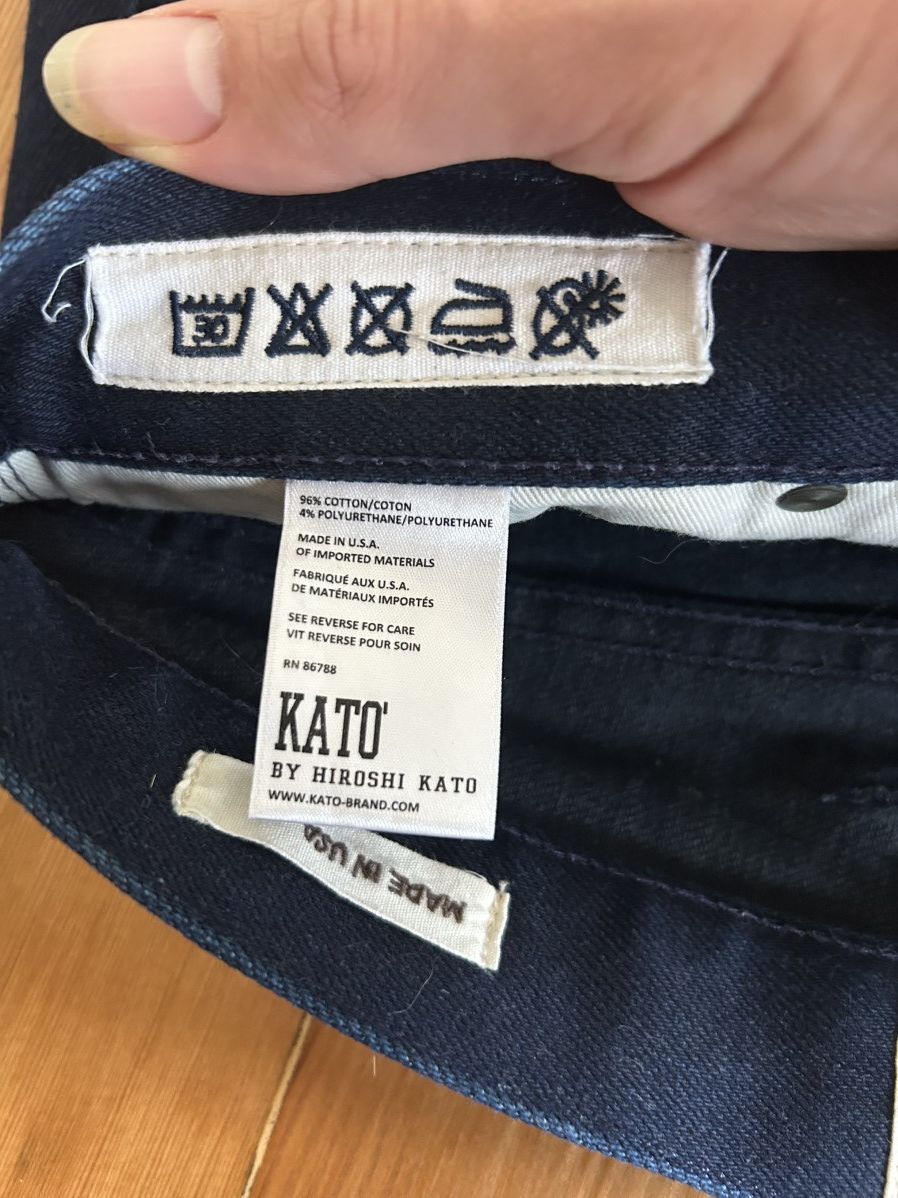 Hiroshi Kato The Pen in 10oz indigo selvedge Size US 29 - 4 Thumbnail