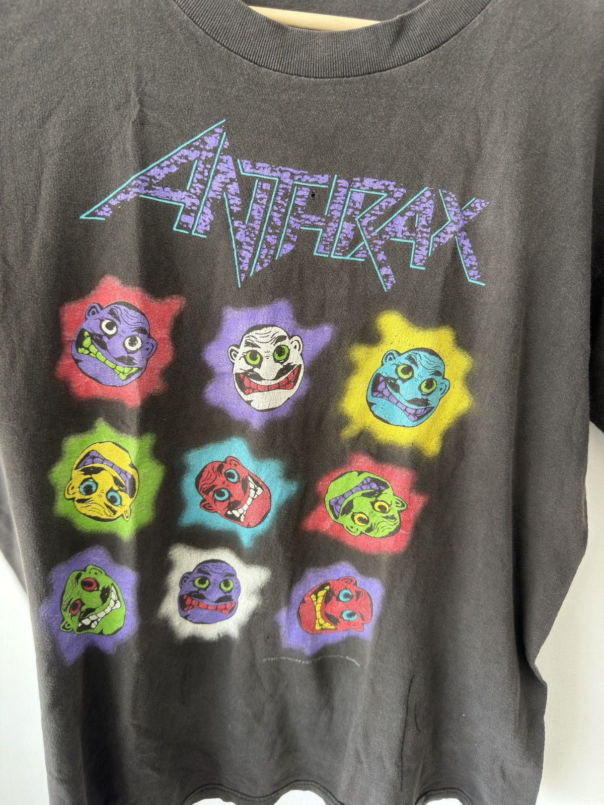 Vintage Vintage 80s Anthrax Tee Size US L / EU 52-54 / 3 - 2 Thumbnail