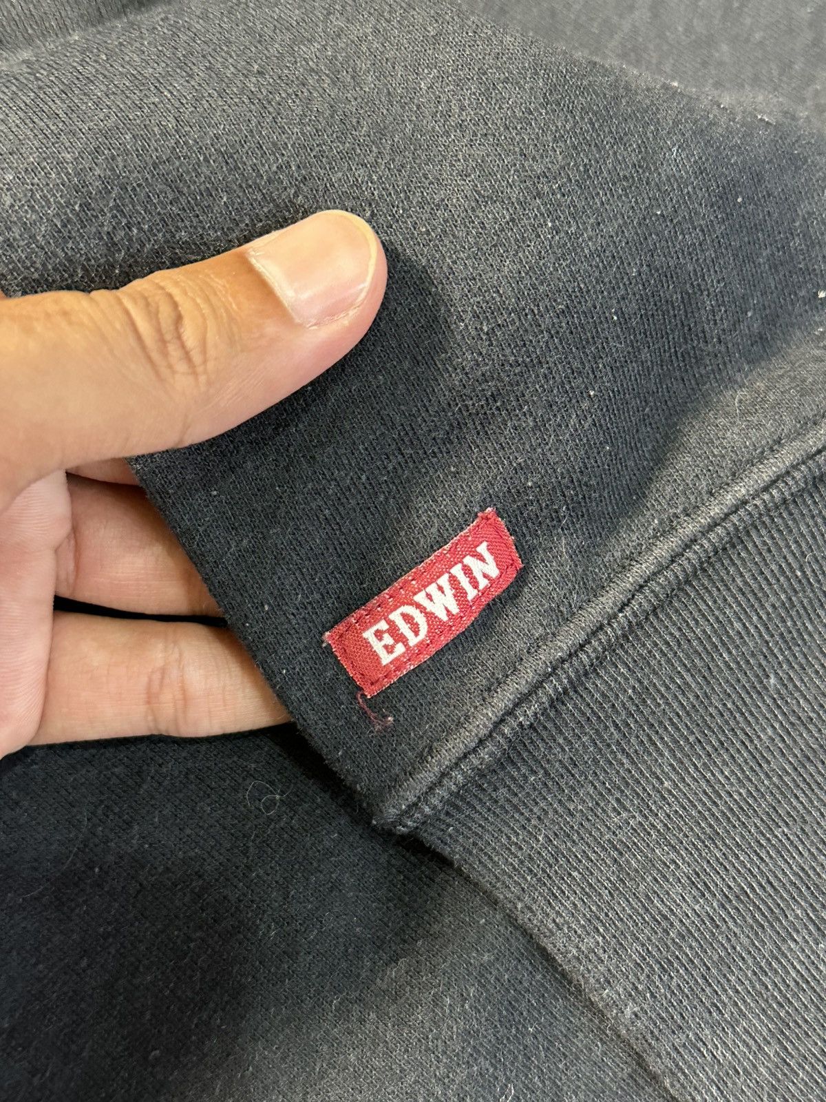 Japanese Brand 2000s Edwin Crewneck Navy Size US M / EU 48-50 / 2 - 6 Thumbnail