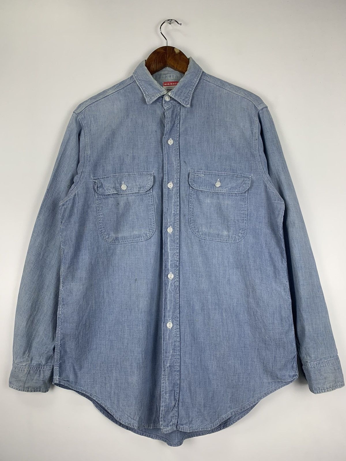 Big Mac Vintage Big Mac denim button up Size US M / EU 48-50 / 2 - 3 Thumbnail
