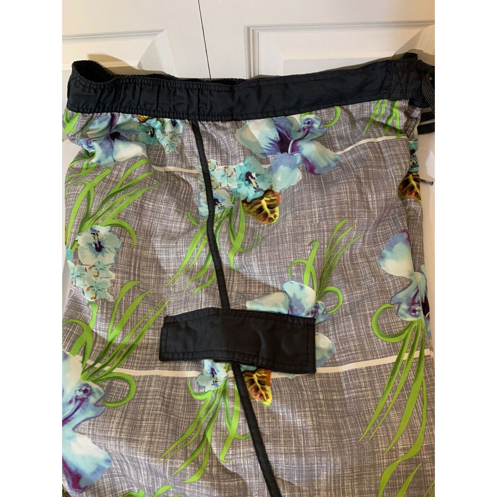 Ocean Pacific OP Swim Trunks Shorts Men’s Sz XL 40-42 Gray Blue Green Swim Size US 40 / EU 56 - 6 Thumbnail