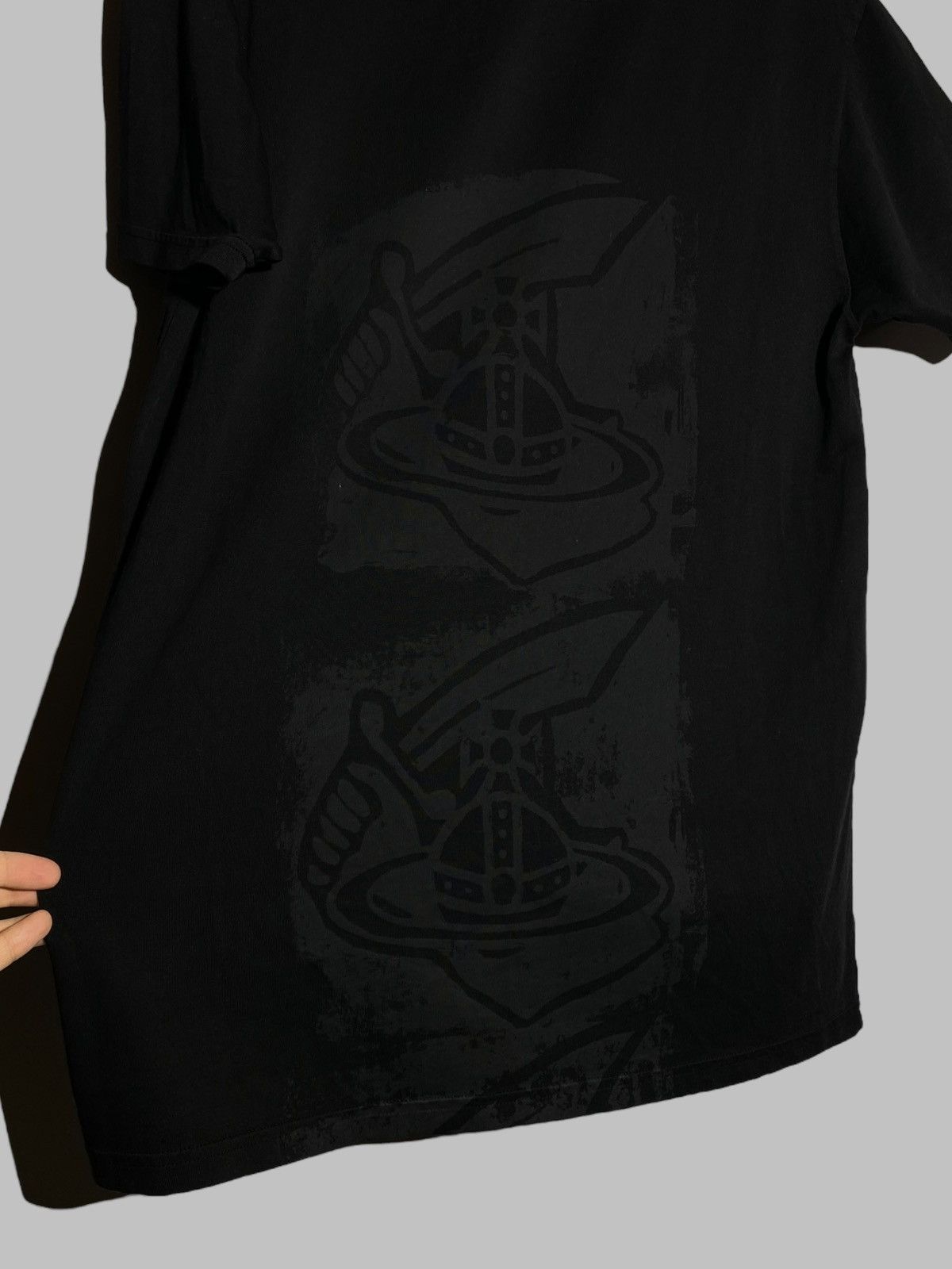 Vivienne Westwood VIVIENNE WESTWOOD ORB DOUBLE PRINT GOTH PUNK TEE Size US S / EU 44-46 / 1 - 5 Thumbnail
