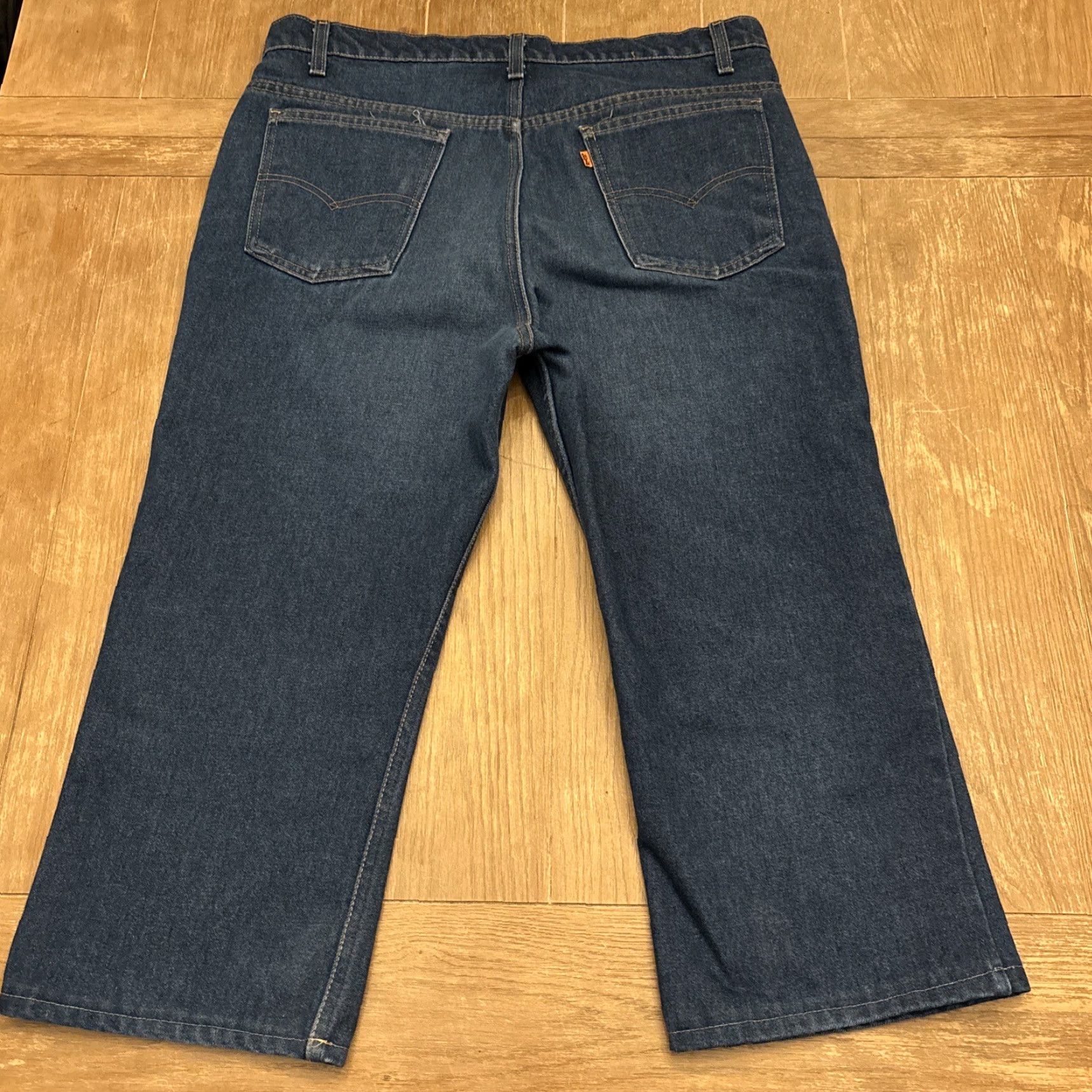 Levi's VINTAGE Levi's 575 Jeans 36x22 Blue Straight Mens Size US 36 / EU 52 - 4 Thumbnail