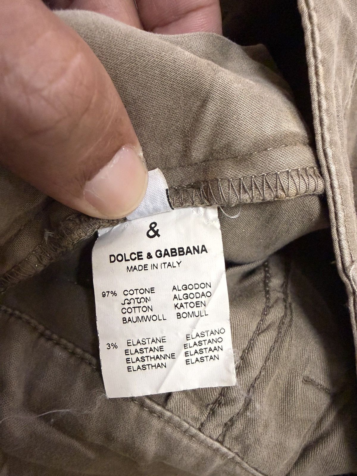 Dolce & Gabbana Vintage 80s dolce & gabbana pant Size 26" / US 2 / IT 38 - 8 Thumbnail