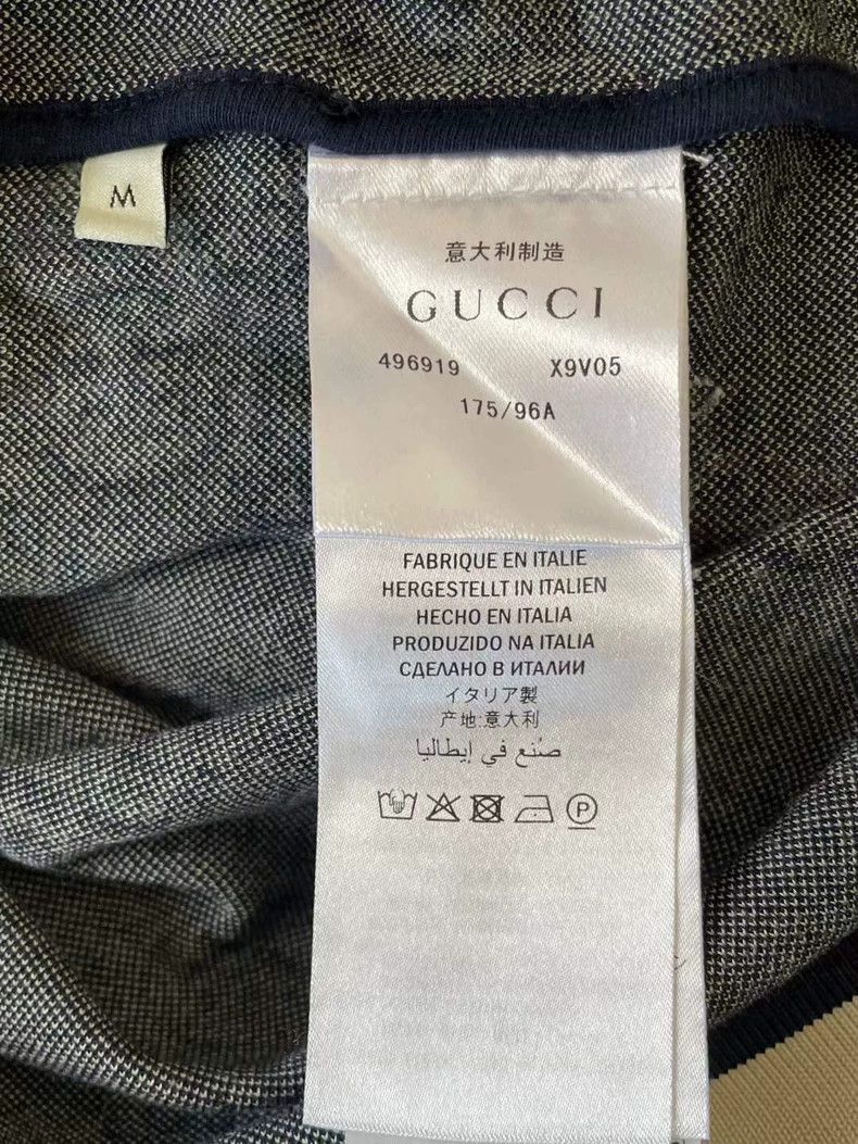Gucci Gucci Red and blue full print double G school uniform jacke Size US M / EU 48-50 / 2 - 5 Thumbnail