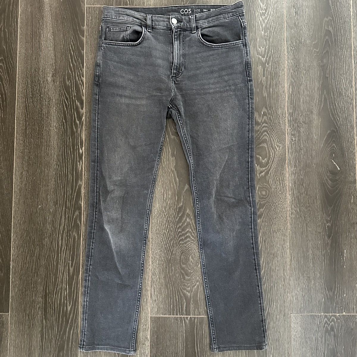 Cos COS Grey Slim Jeans Size 31 x 29 Size US 31 - 2 Thumbnail