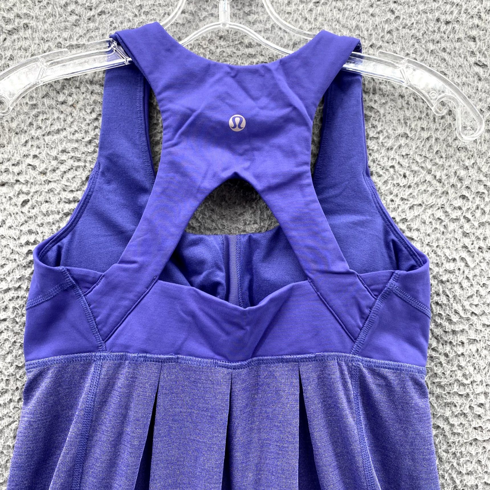 Lululemon Lululemon Run Your Heart Out Tank Women’s 6 Purple Built In Bra Racerback Blouse Size M / US 6-8 / IT 42-44 - 7 Thumbnail