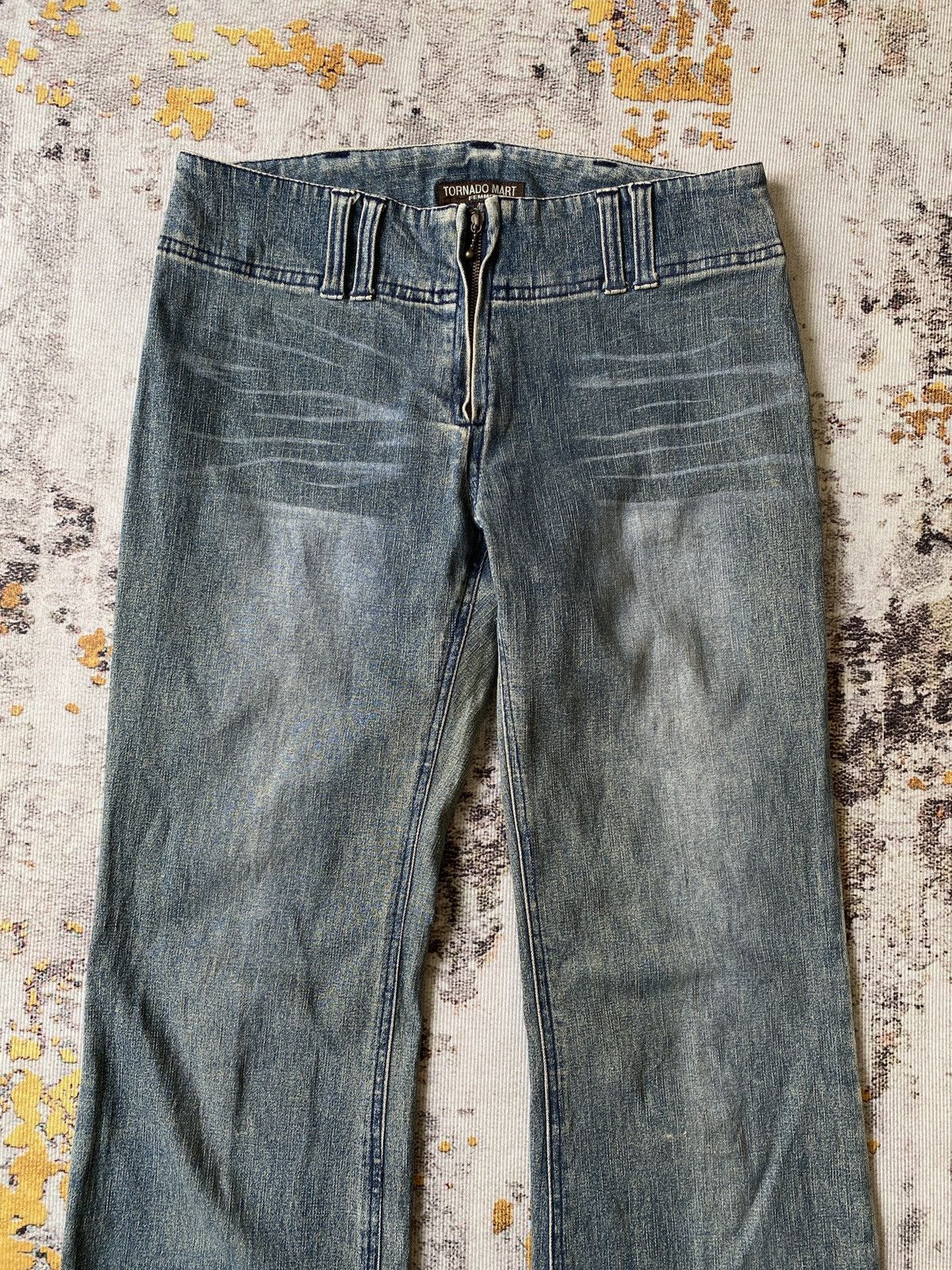 Tornado Mart Tornado Mart Femme Flare Jeans Size 28" / US 6 / IT 42 - 5 Thumbnail