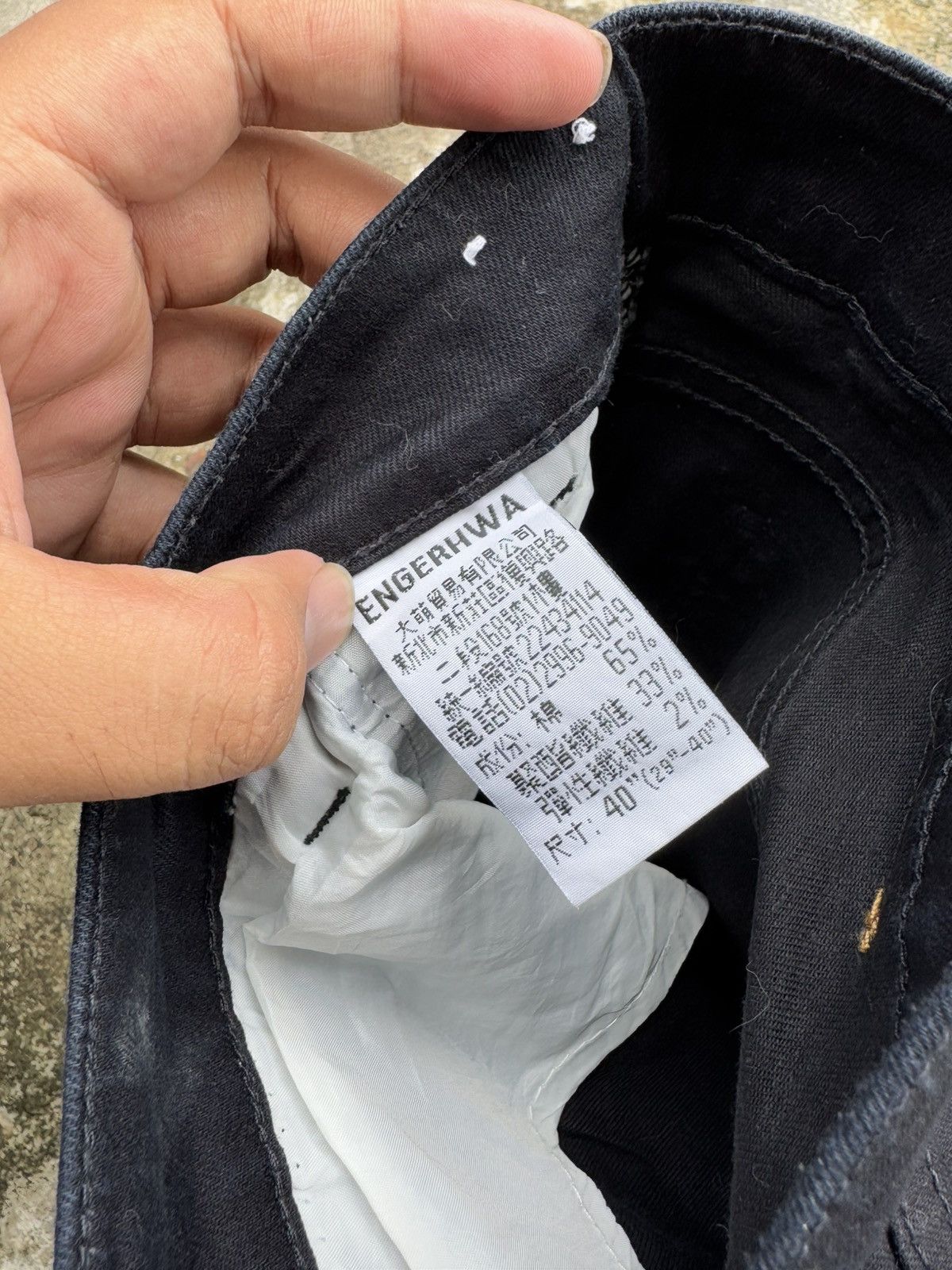 If Six Was Nine × Japanese Brand × Le Grande Bleu (L.G.B.) Japanese Cargo Engerhwa Black Pants Size US 36 / EU 52 - 6 Thumbnail