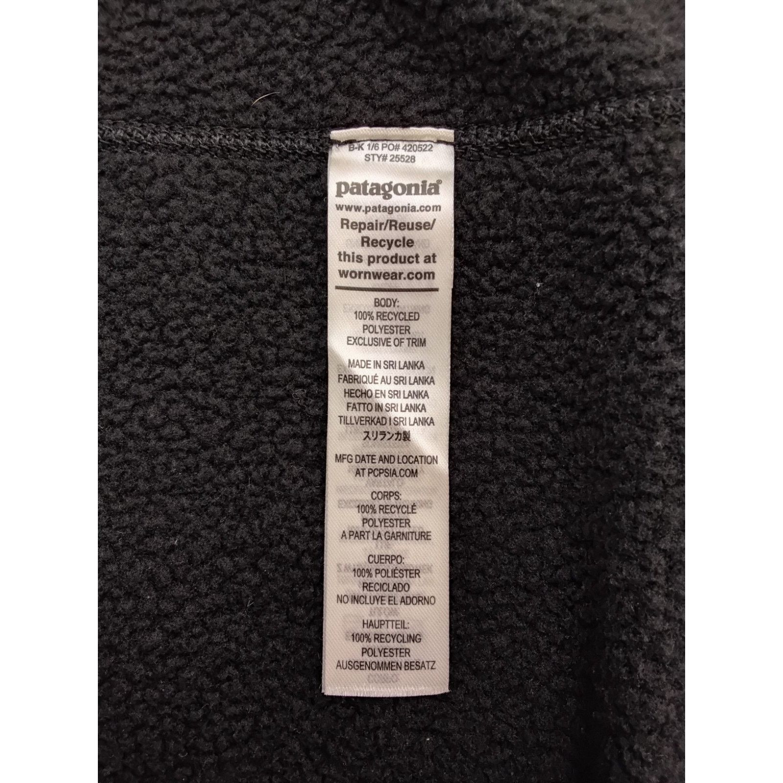Patagonia Patagonia Better Sweater Jacket Men's L Black Size US L / EU 52-54 / 3 - 6 Thumbnail