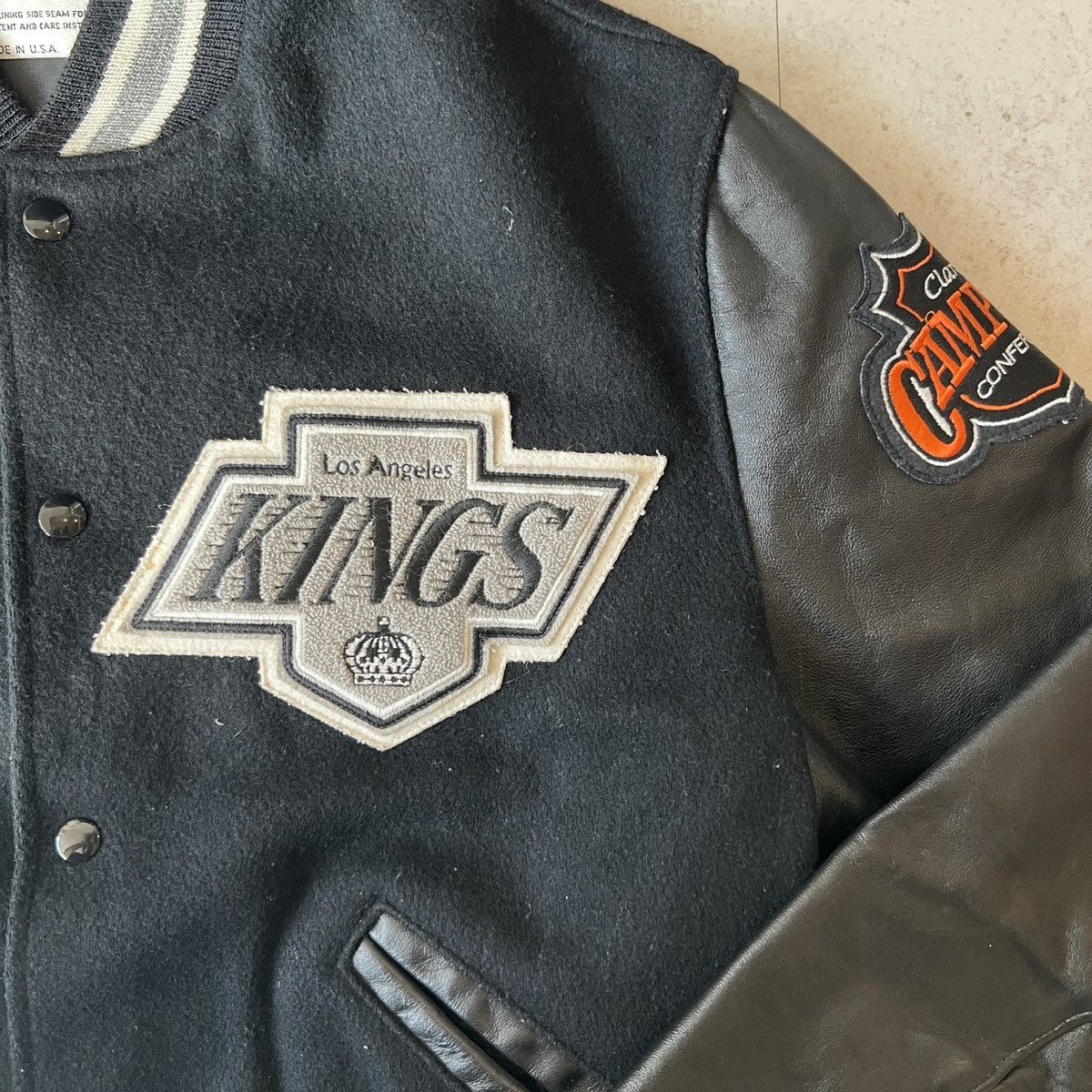 Other Vintage 90s Los Angeles Kings Varsity Jacket Size US M / EU 48-50 / 2 - 3 Thumbnail