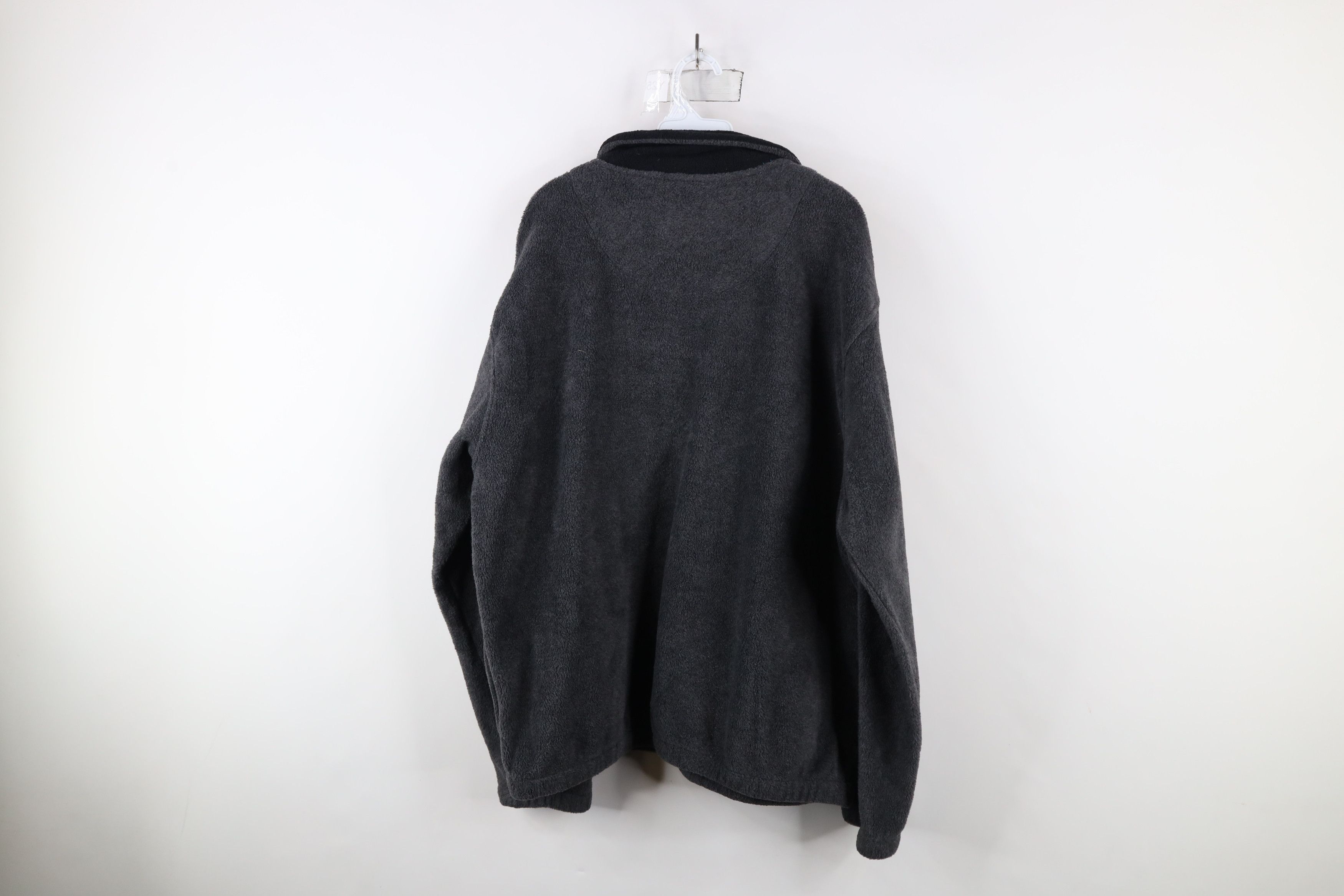 Vintage Vintage 90s Streetwear Fleece Pullover Sweater Gray Size US XL / EU 56 / 4 - 9 Thumbnail