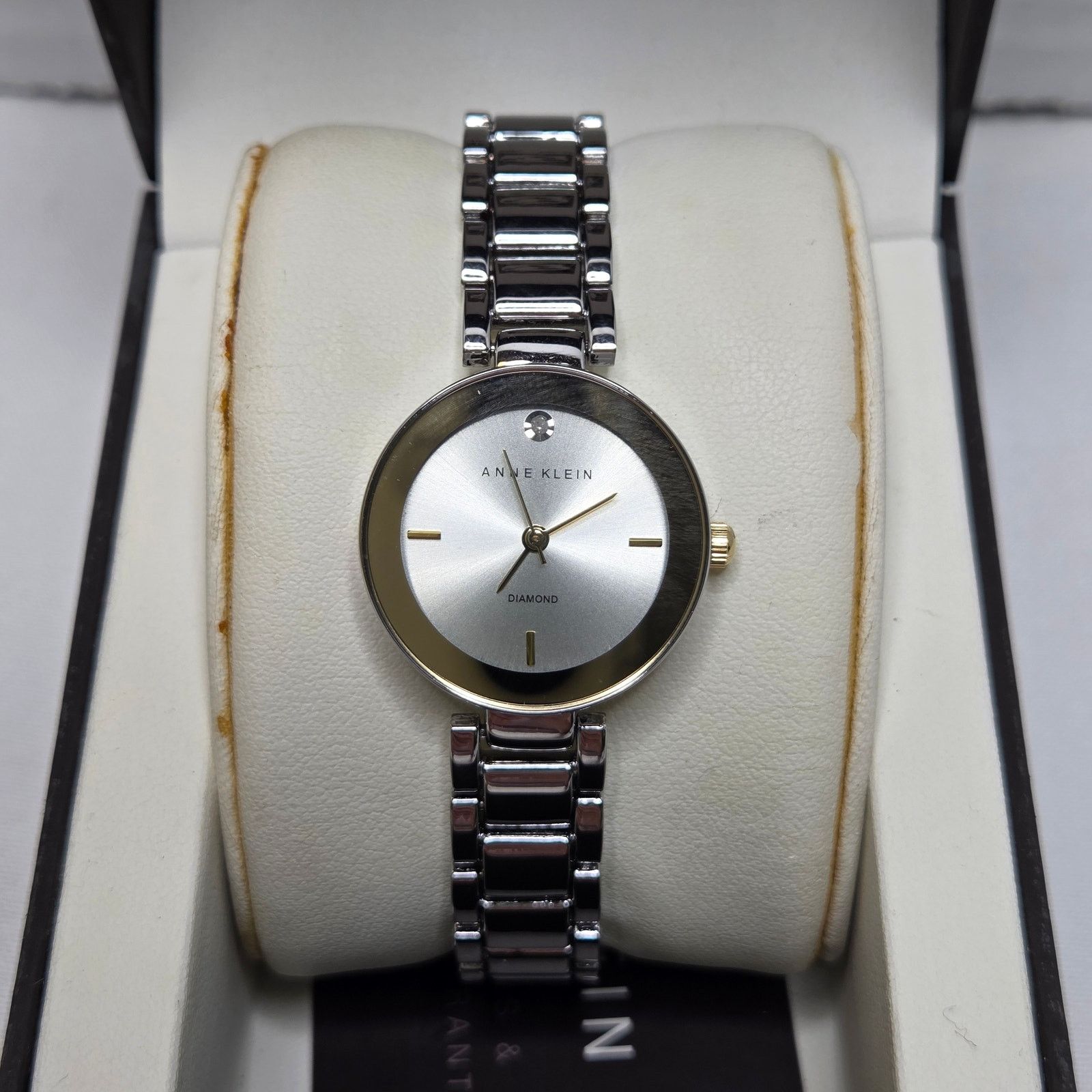 Anne Klein New In Box Anne Klein Women's Genuine Diamond Bracelet Watch Size ONE SIZE - 1 Thumbnail