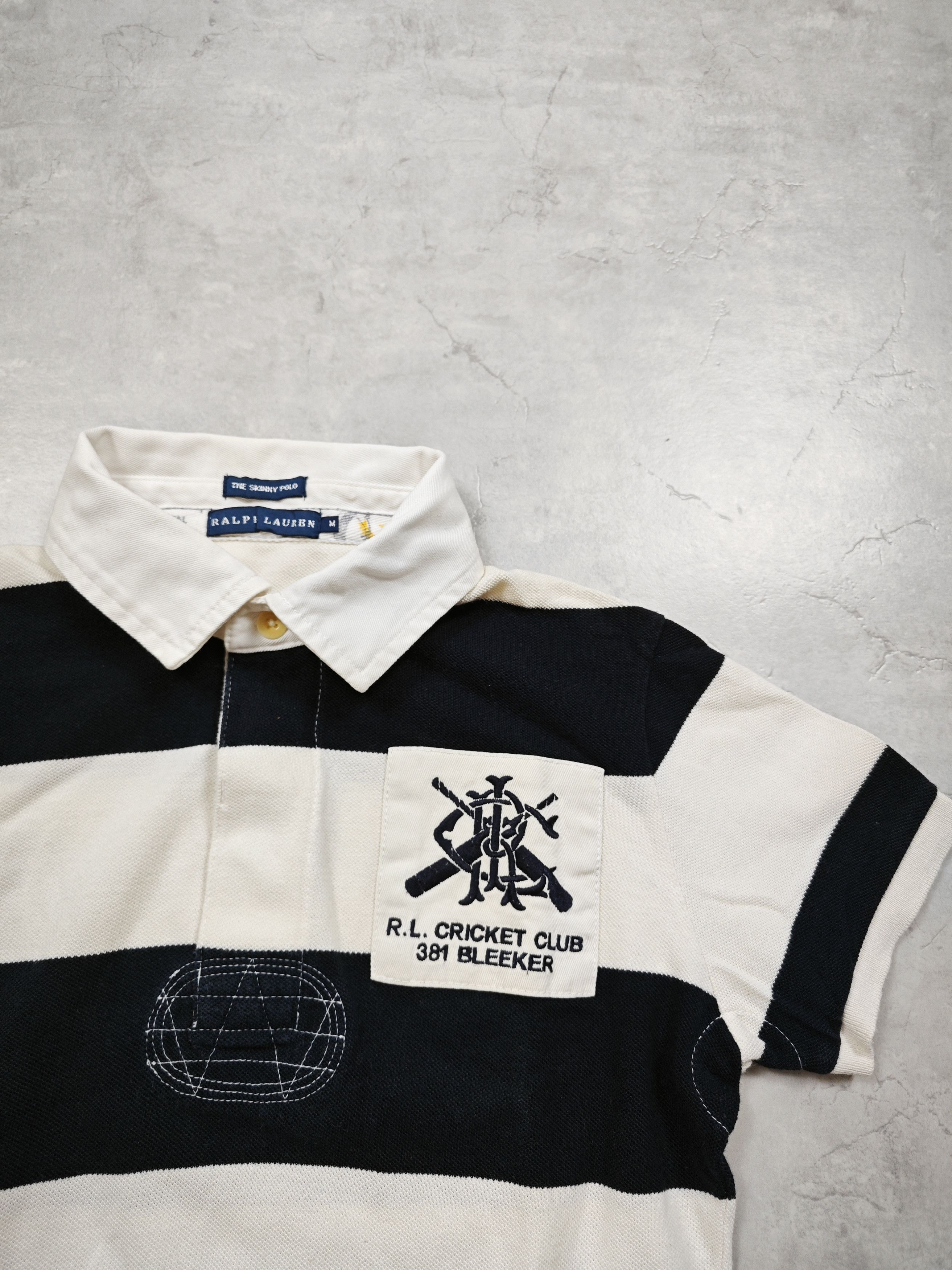 Polo Ralph Lauren Polo Ralph Lauren Cricket Club Vintage Y2K Polo Size M / US 6-8 / IT 42-44 - 2 Thumbnail