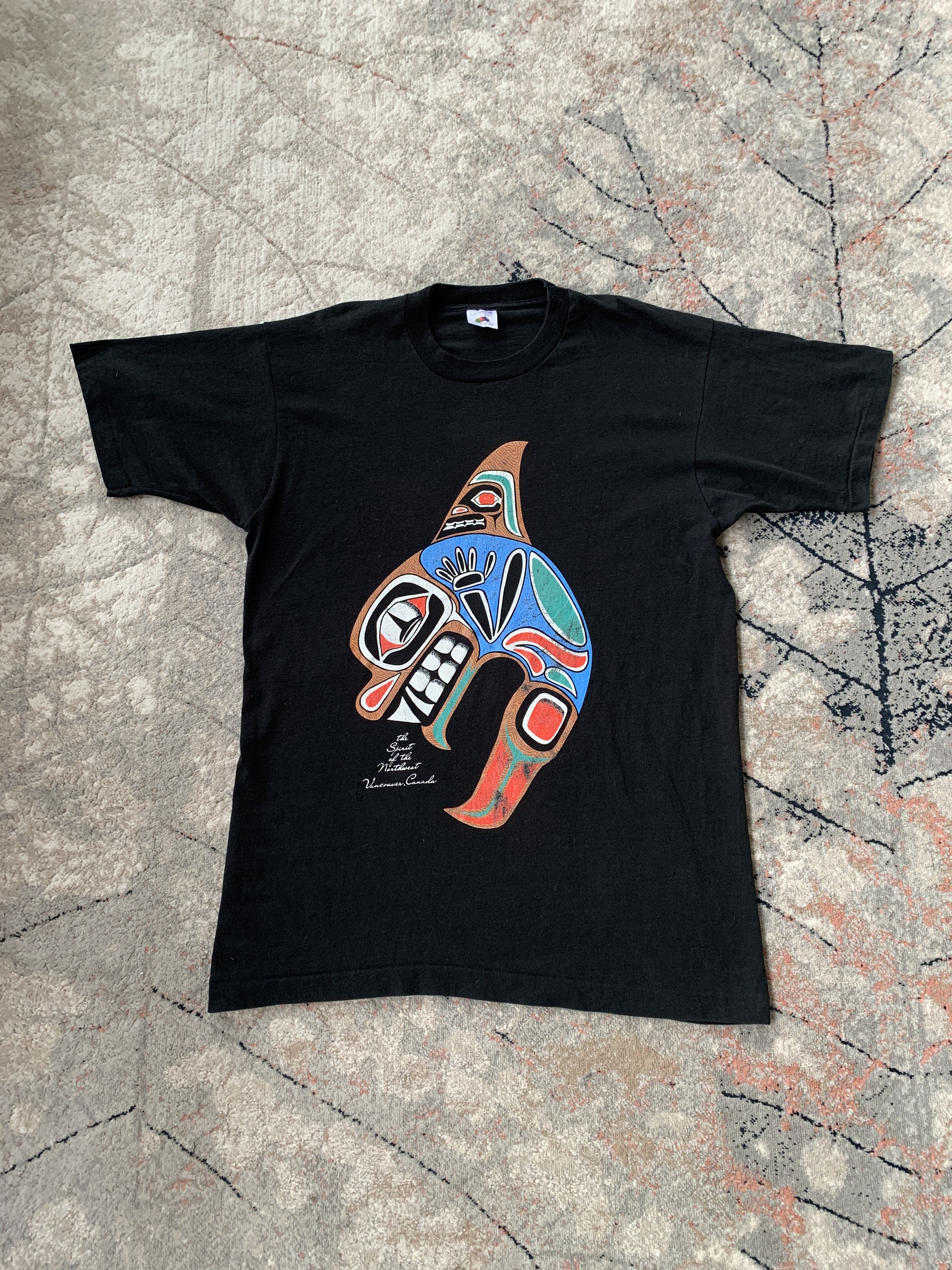 Fruit Of The Loom Vintage The Spirit Of The Northwest Vancouver Canada Tee Size US L / EU 52-54 / 3 - 1 Thumbnail