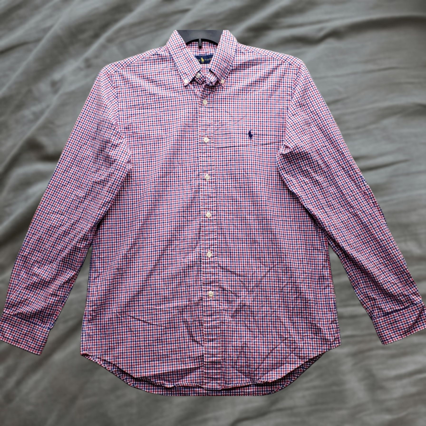 Ralph Lauren Ralph Lauren Shirt Mens M Multi Gingham Long Sleeve Pony Logo Button-Down Size US M / EU 48-50 / 2 - 1 Thumbnail