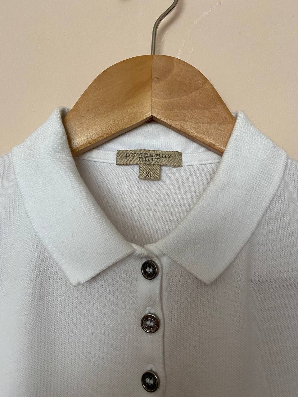 Burberry × Vintage 🔥 VINTAGE BURBERRY NOVA CHECK POLO TEE SHIRT Size XL / US 12-14 / IT 48-50 - 5 Thumbnail