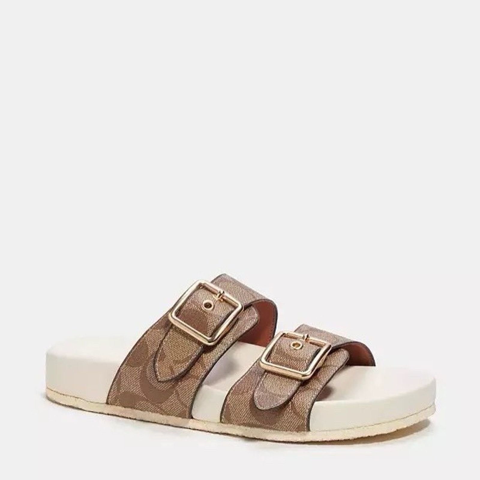 Coach NEW COACH Allanah Slide Sandal Women's CK412 Chalk us 10 Size US 10 / IT 40 - 5 Thumbnail