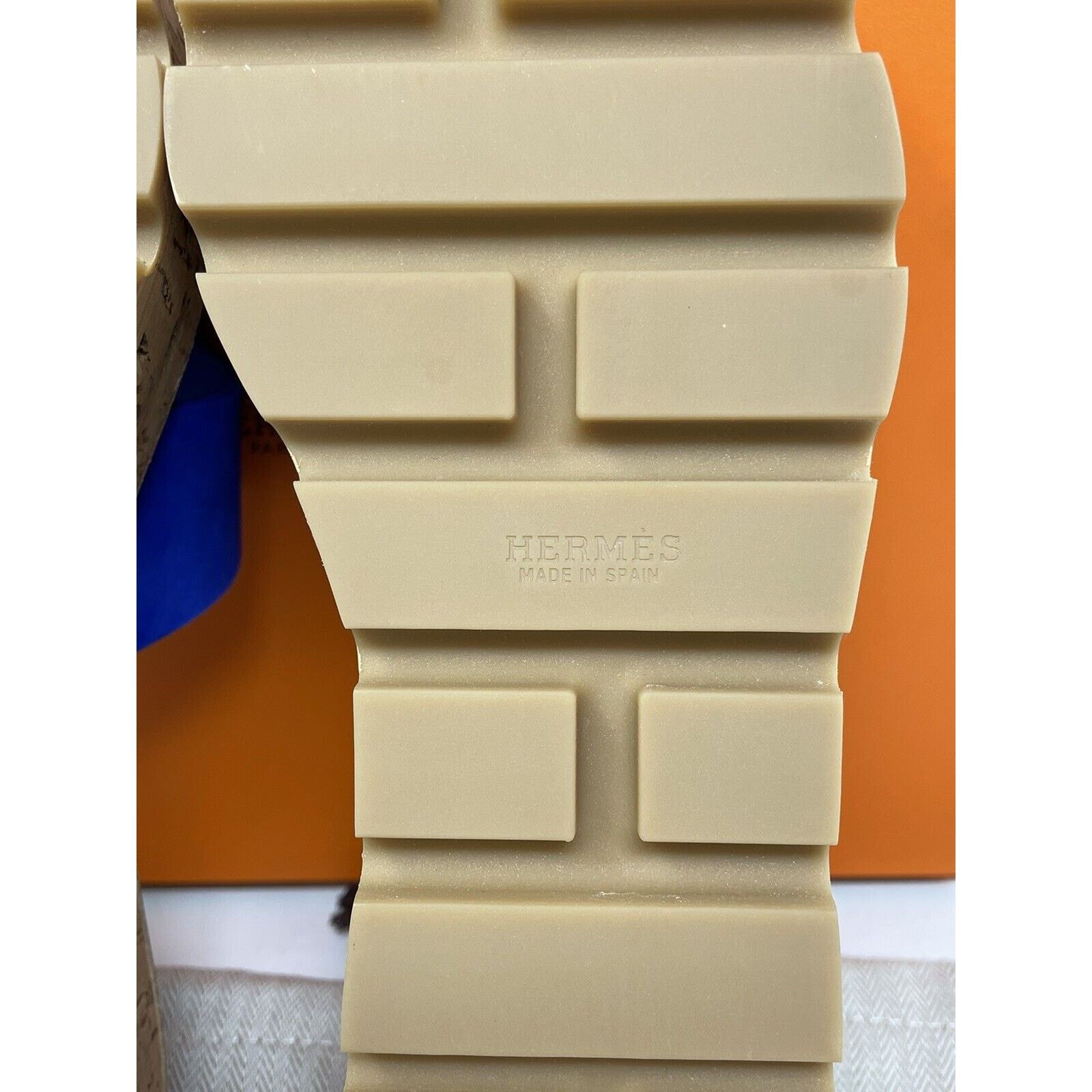 Hermes Hermes EZE 30 Sandals Ocean Blue NIB 38 Size US 8 / IT 38 - 13 Thumbnail