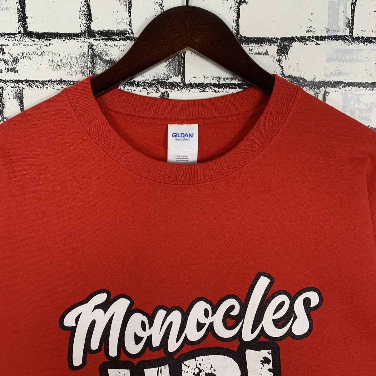Vintage Monocles Up University College Business Sweatshirt Crewneck Size US S / EU 44-46 / 1 - 2 Thumbnail