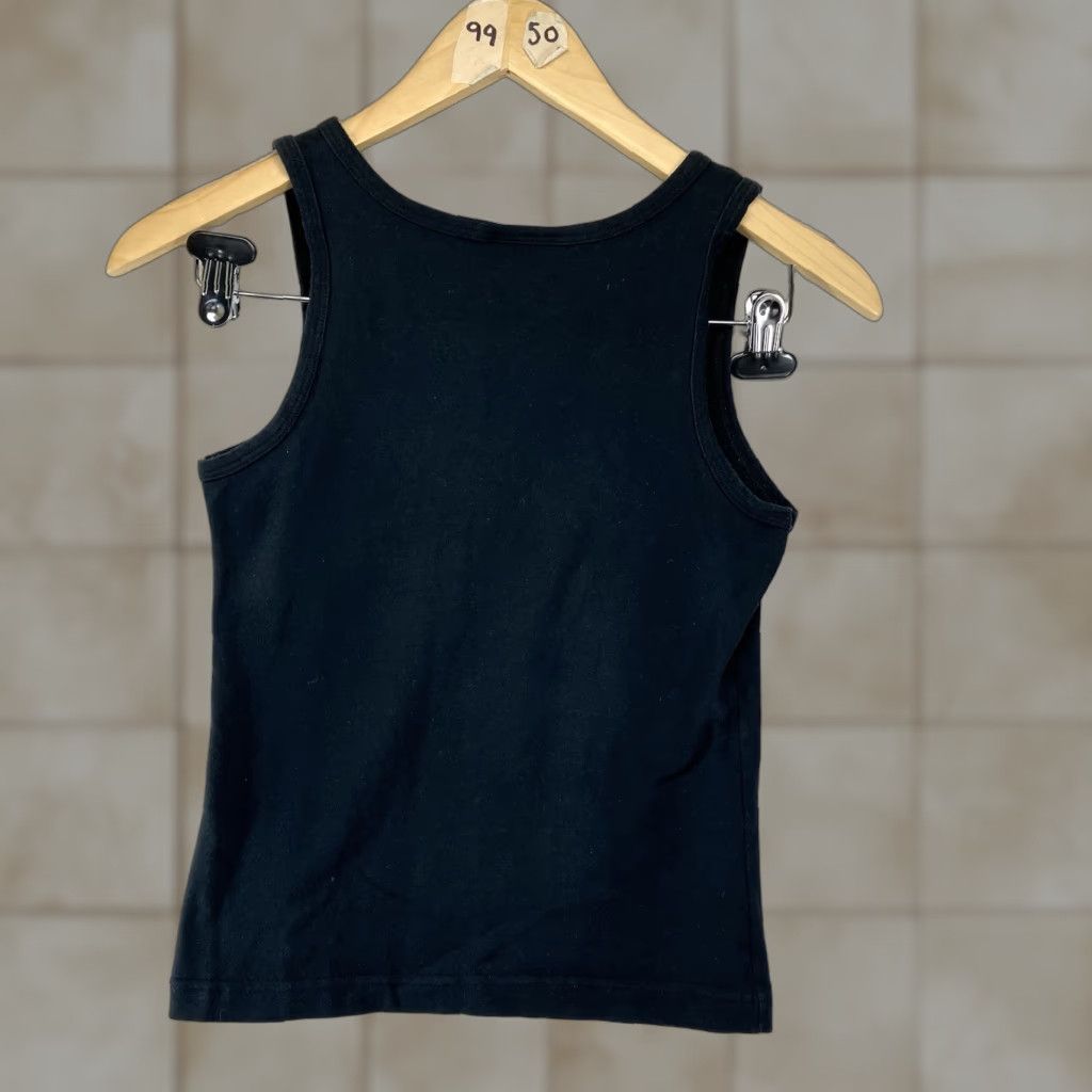DANCER VINTAGE Women's Tank Top USA Betty Boop Graphic Glitter L Sleeveless Shirt Adult Regular Extra-Slim Black Cotton Blend Size L / US 10 / IT 46 - 1 Thumbnail