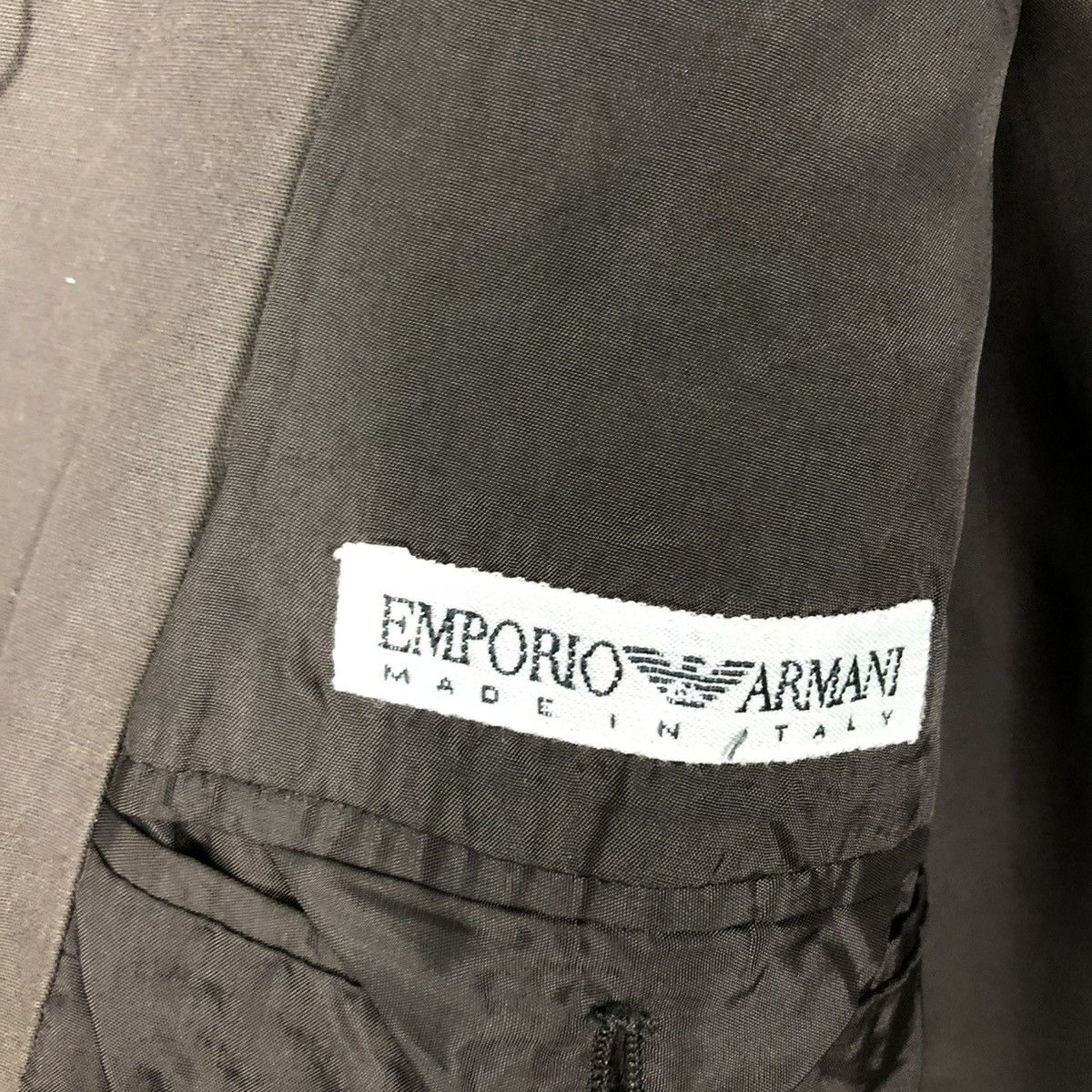 Emporio Armani 🔥VINTAGE CHORE JACKET EMPORIA ARMANI MADE IN ITALY Y COLLAR Size US M / EU 48-50 / 2 - 19 Thumbnail