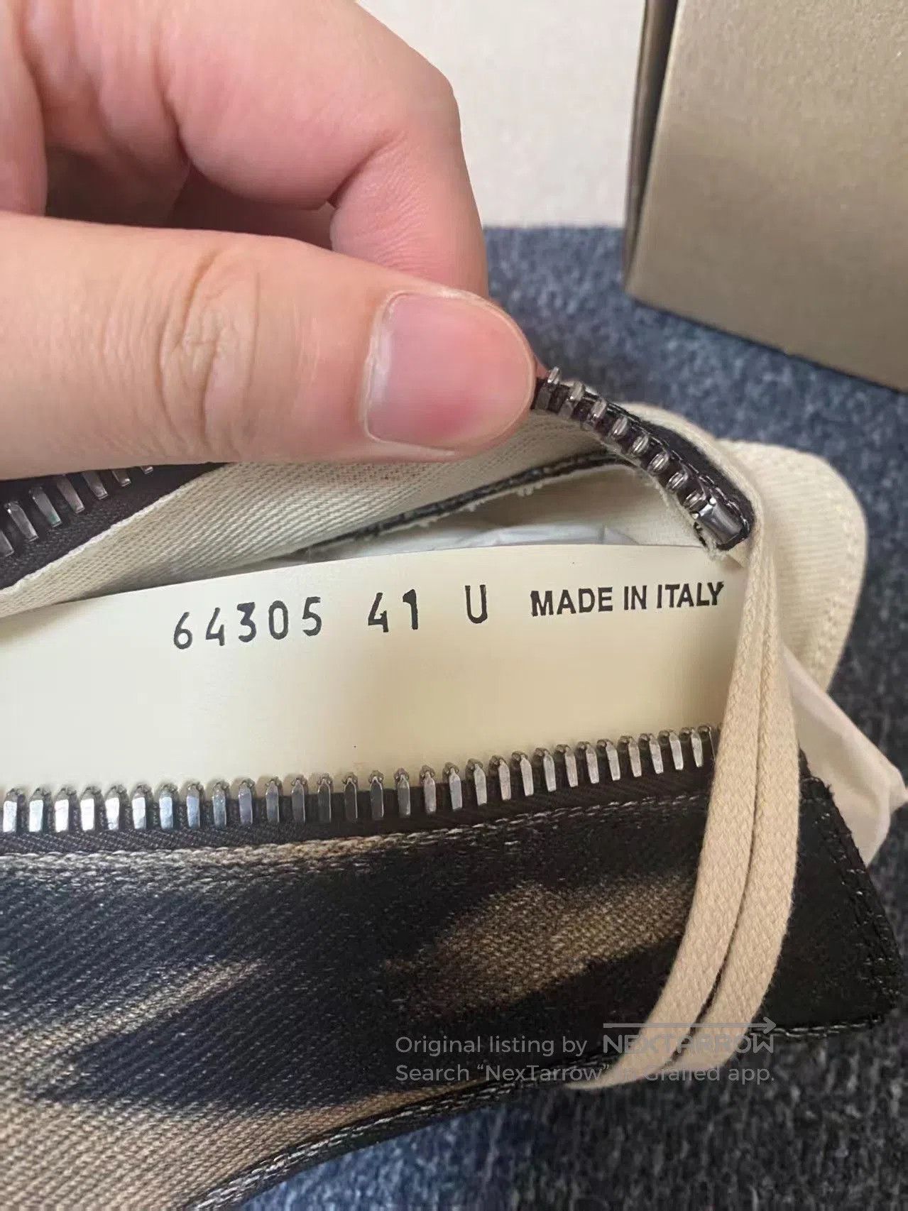Rick Owens Rick Owens Flame Series Brown Striped Converse. Size US 8 / EU 41 - 2 Thumbnail