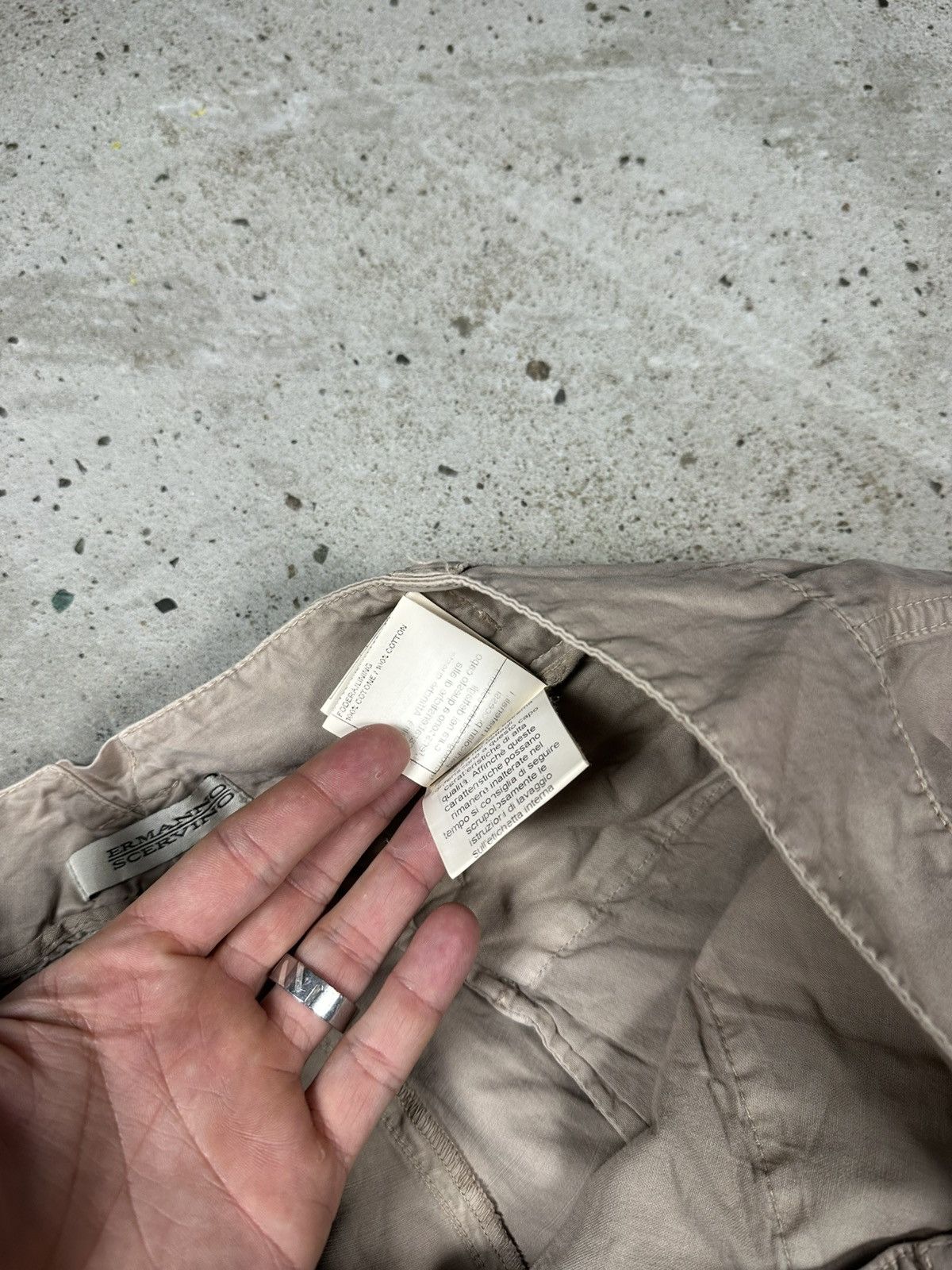 Ermanno Scervino Ermanno Scervino Beige Cargo Multipocket Pants Size US 32 / EU 48 - 10 Thumbnail