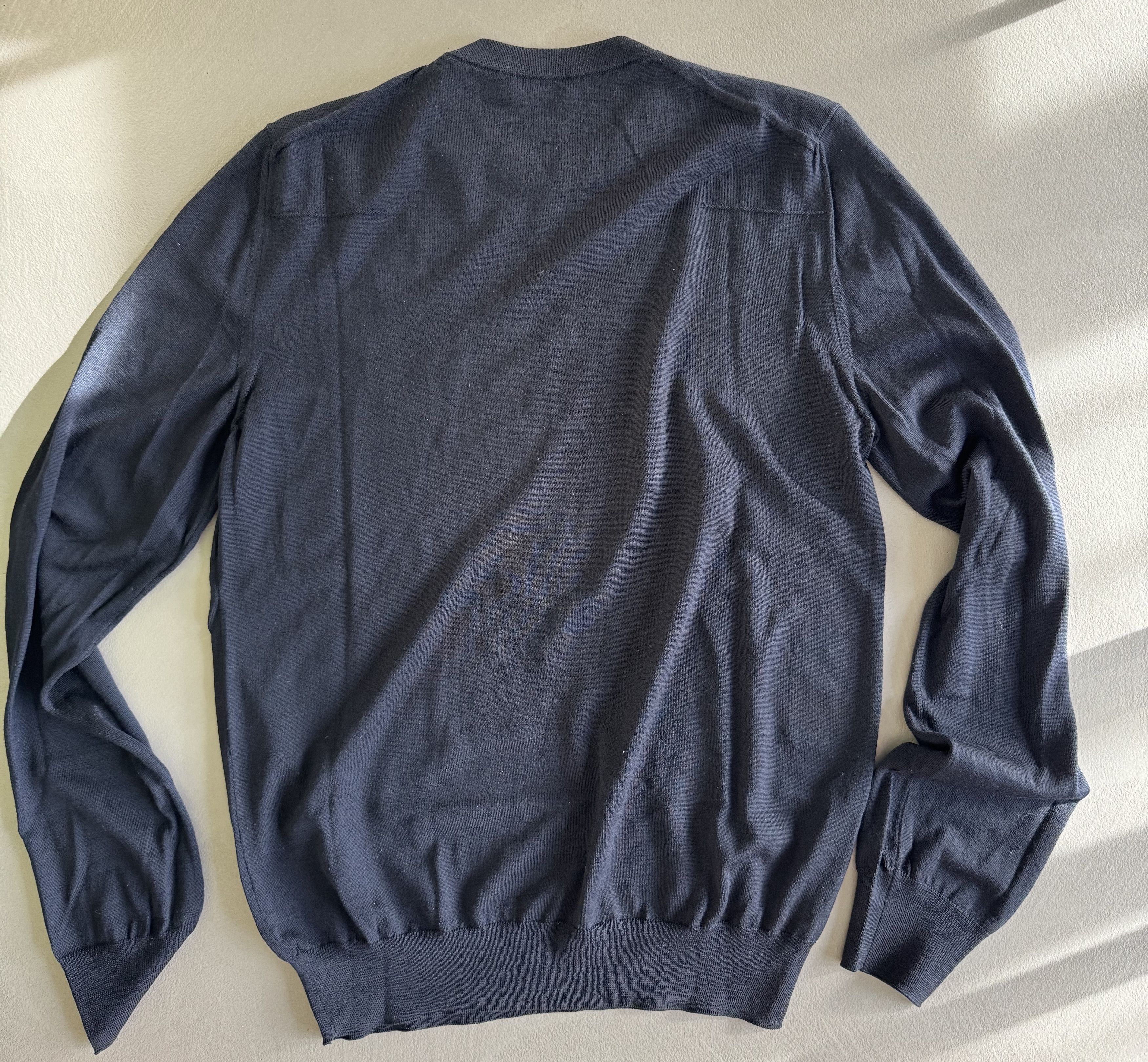 Dior Dior Homme Wool Knit Sweater, Navy Size US S / EU 44-46 / 1 - 7 Thumbnail
