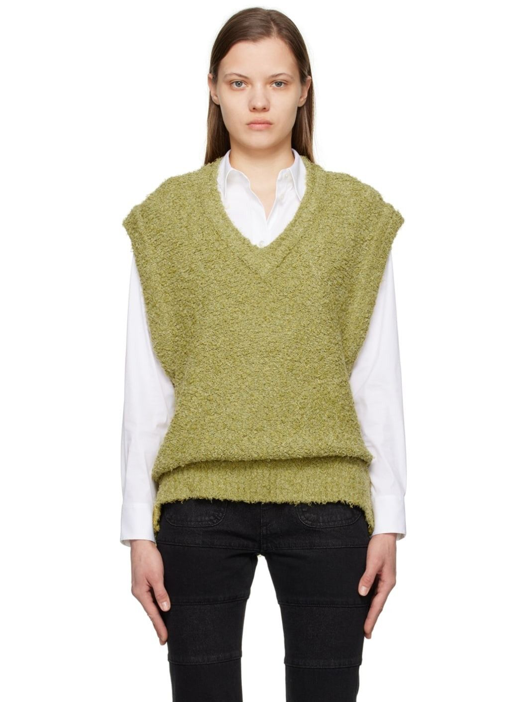 Andersson Bell $535 Andersson Bell Layie Leaf Vest Size US M / EU 48-50 / 2 - 1 Thumbnail