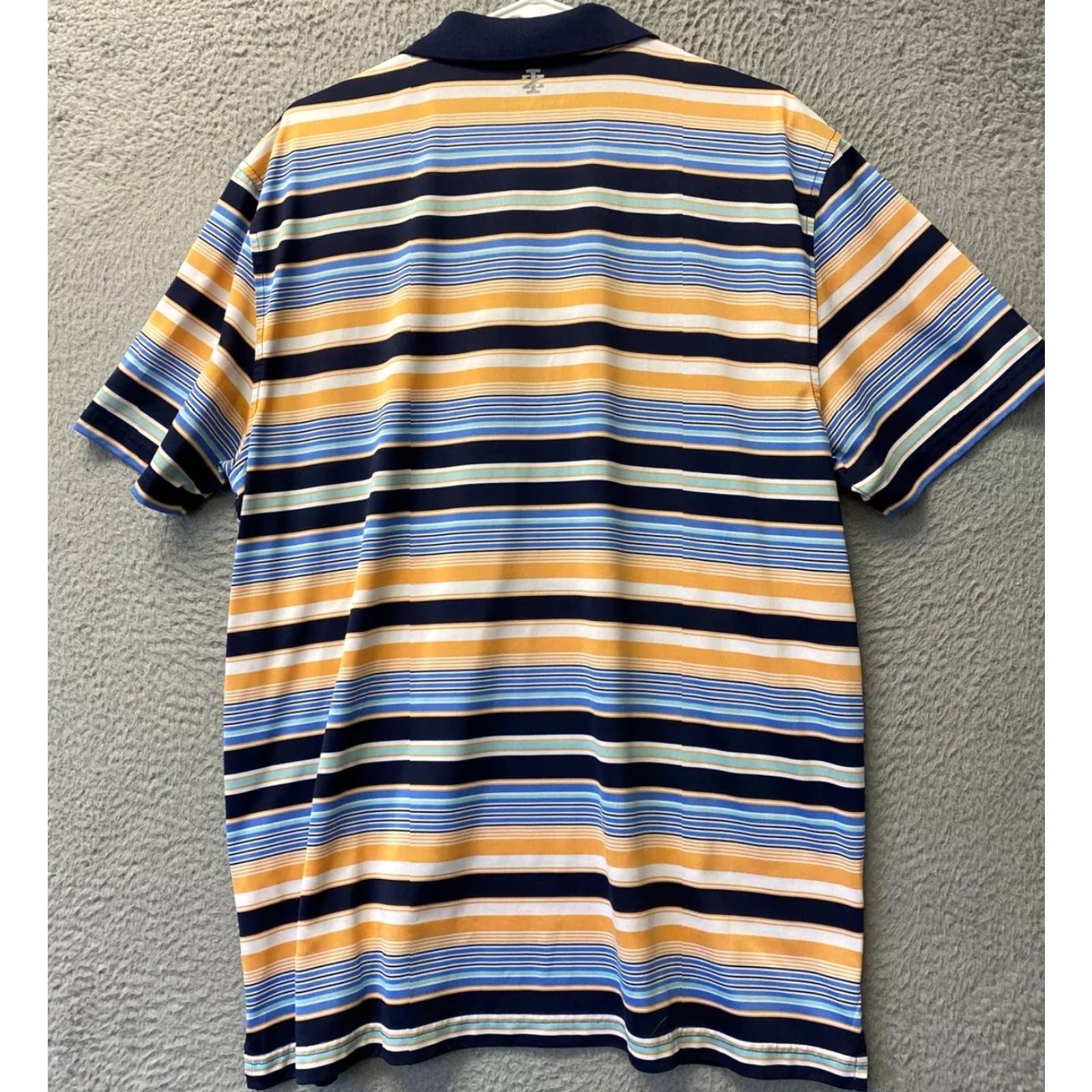 Izod IZOD Polo Shirt Men XL Striped Golf Polo Outdoor 112-20 Size US XL / EU 56 / 4 - 7 Thumbnail