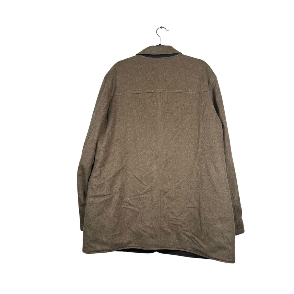 Salvatore Ferragamo Salvatore Ferragamo 54 Reversible Coat 80% Wool 20% Cashmere Size US L / EU 52-54 / 3 - 2 Thumbnail