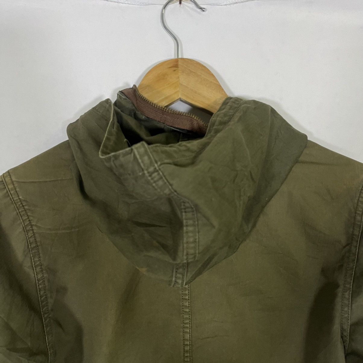 Japanese Brand VTG SHUCA ARMY MILITARY STYLE CROP JACKET Size S / US 4 / IT 40 - 12 Thumbnail