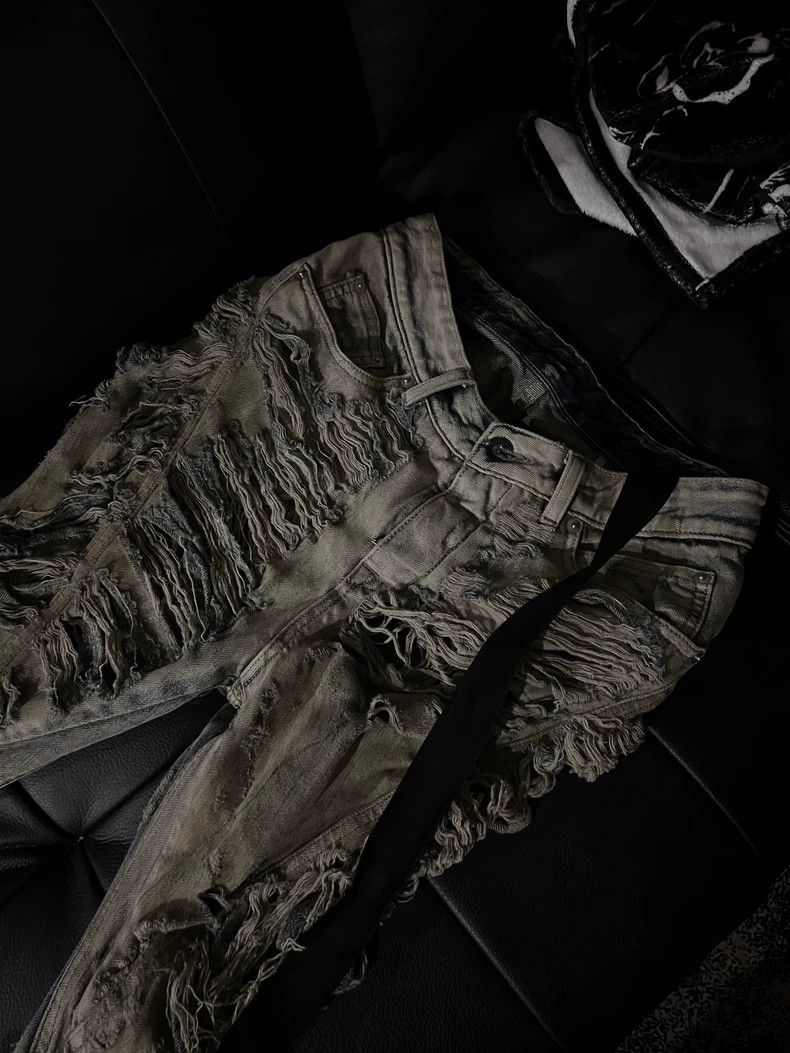 Rick Owens rick owens 23 FW ripped jeans Size 27" / US 4 / IT 40 - 3 Thumbnail