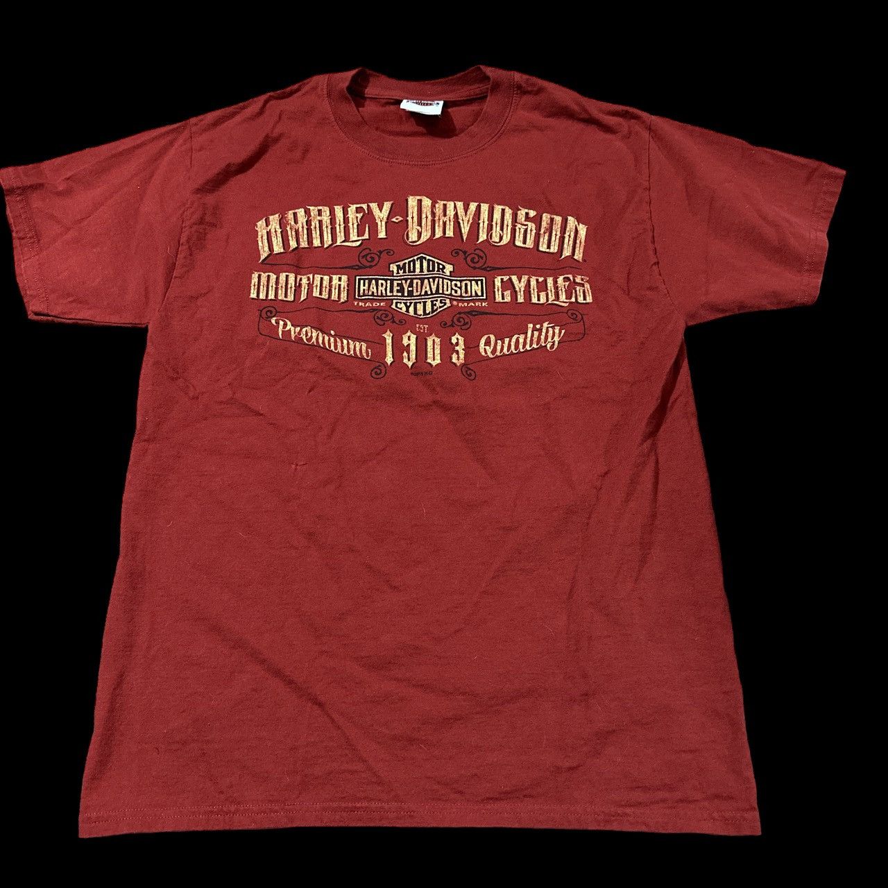 Harley Davidson × Vintage Harley-Davidson Vintage T-shirt Medium Size US M / EU 48-50 / 2 - 1 Thumbnail