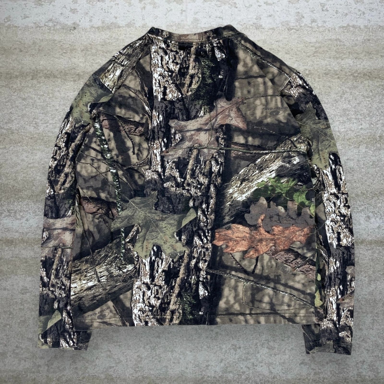 Mossy Oaks × Vintage Crazy Vintage 90s Mossy Oak Camo Shirt Cotton Long Sleeve Size US L / EU 52-54 / 3 - 2 Thumbnail
