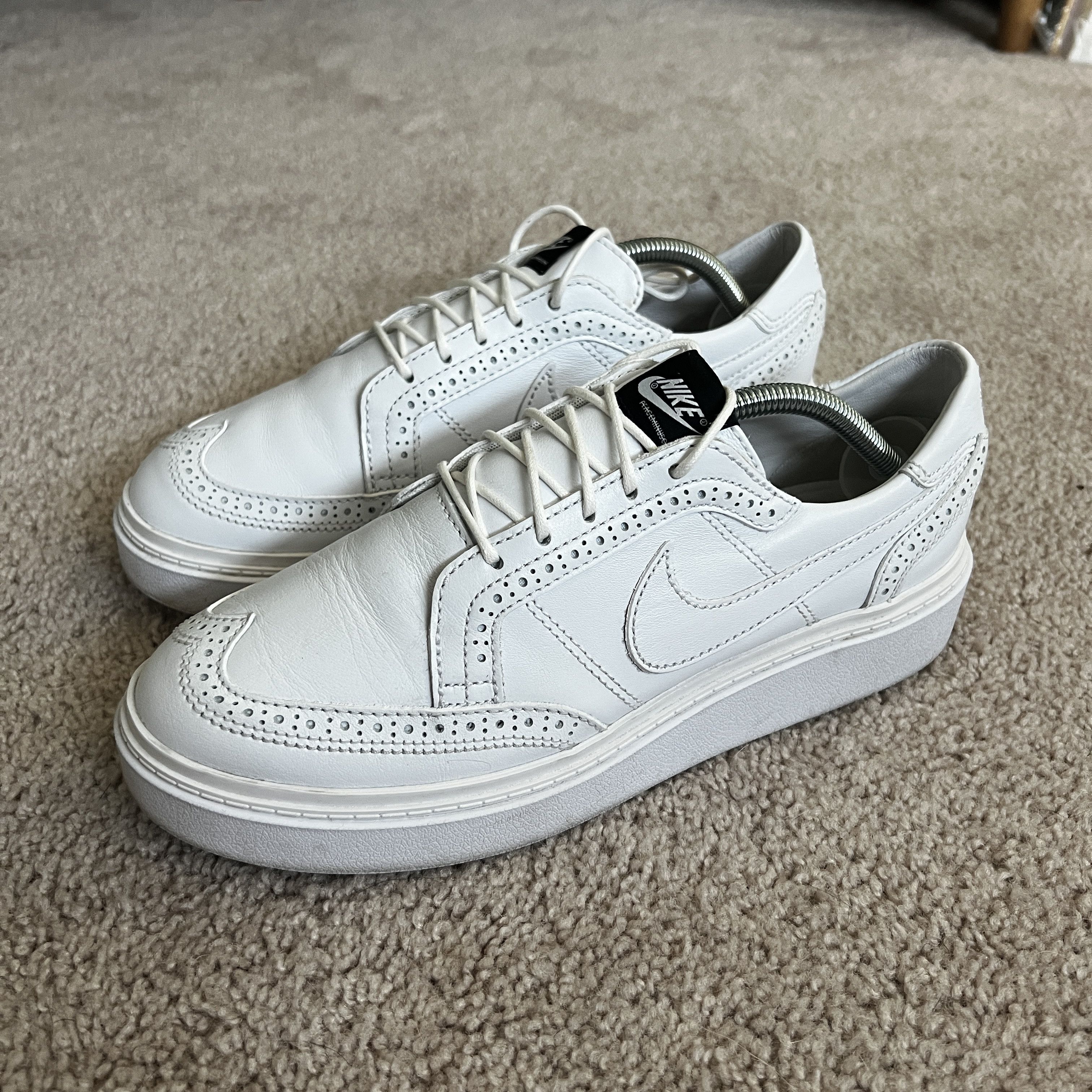 Nike × peaceminusone Nike x Peaceminusone Kwondo 1 Triple White Size US 9.5 / EU 42-43 - 1 Thumbnail