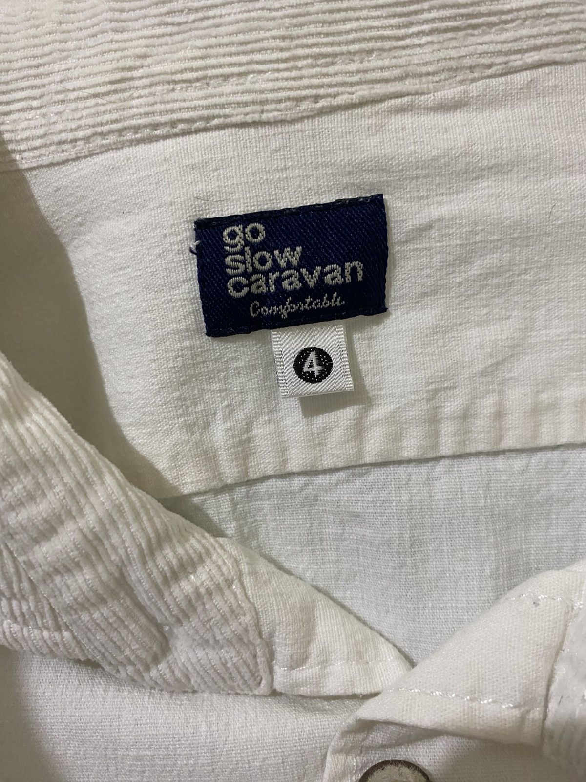 go slow caravan Go Slow Caravan - Button L/S Corduroy Size US XL / EU 56 / 4 - 8 Thumbnail