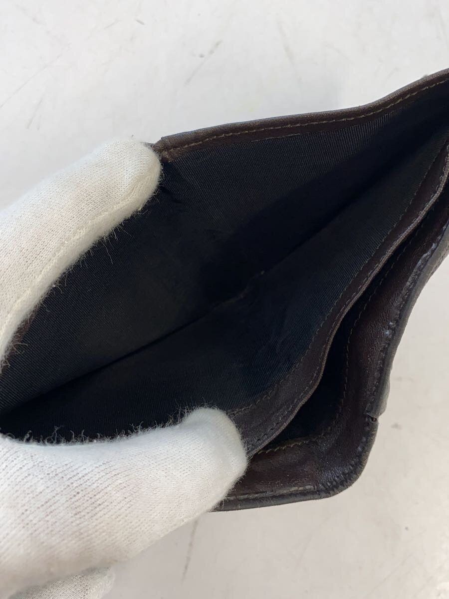 Balenciaga Balenciaga Leather Bi-Fold Wallet Brown Size ONE SIZE - 7 Thumbnail
