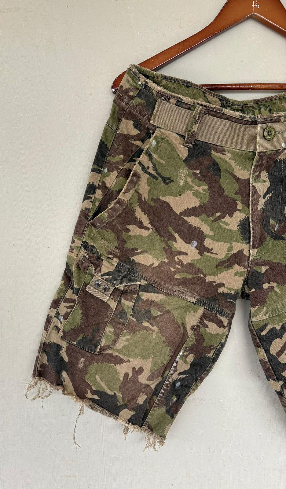 Armani Exchange Armani Exchage Short Pant Camoflage Cargo Pant Size US 31 - 2 Thumbnail